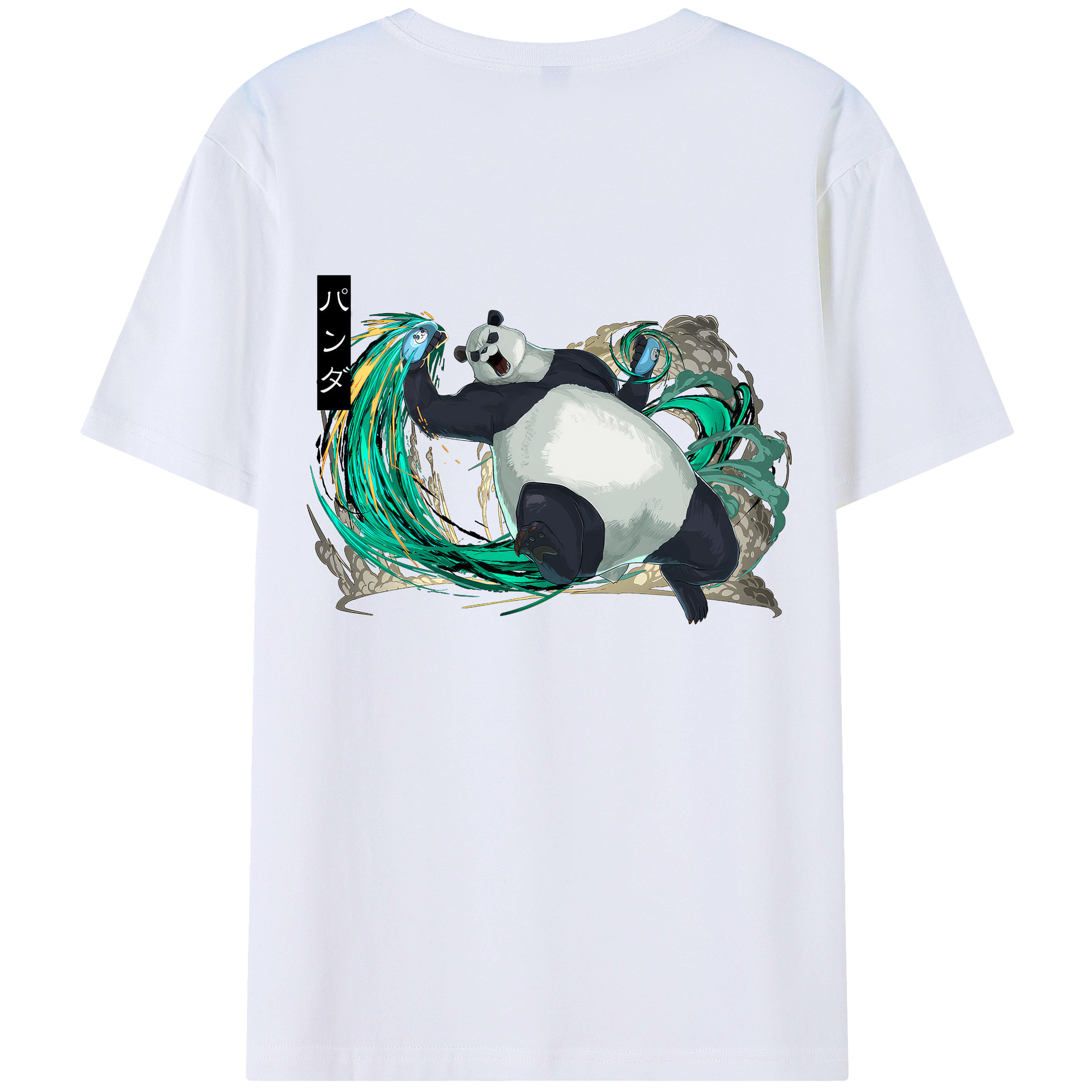 （画像用） 呪術廻戦 Jujutsu Kaisen 綿100％ メンズ半袖Tシャツ（バックプリント） 通気性