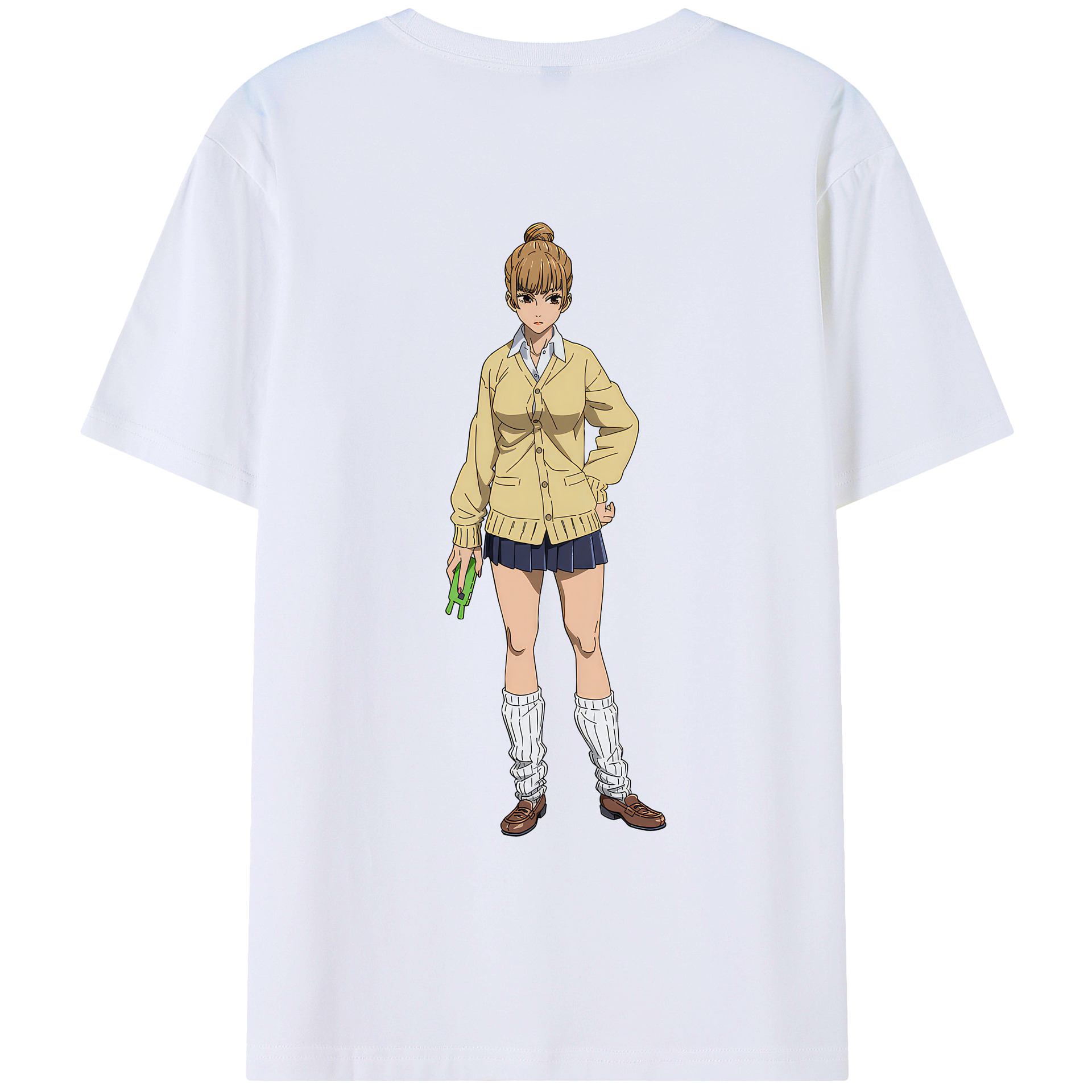 （画像用） 呪術廻戦 Jujutsu Kaisen 綿100％ メンズ半袖Tシャツ（バックプリント） 通気性