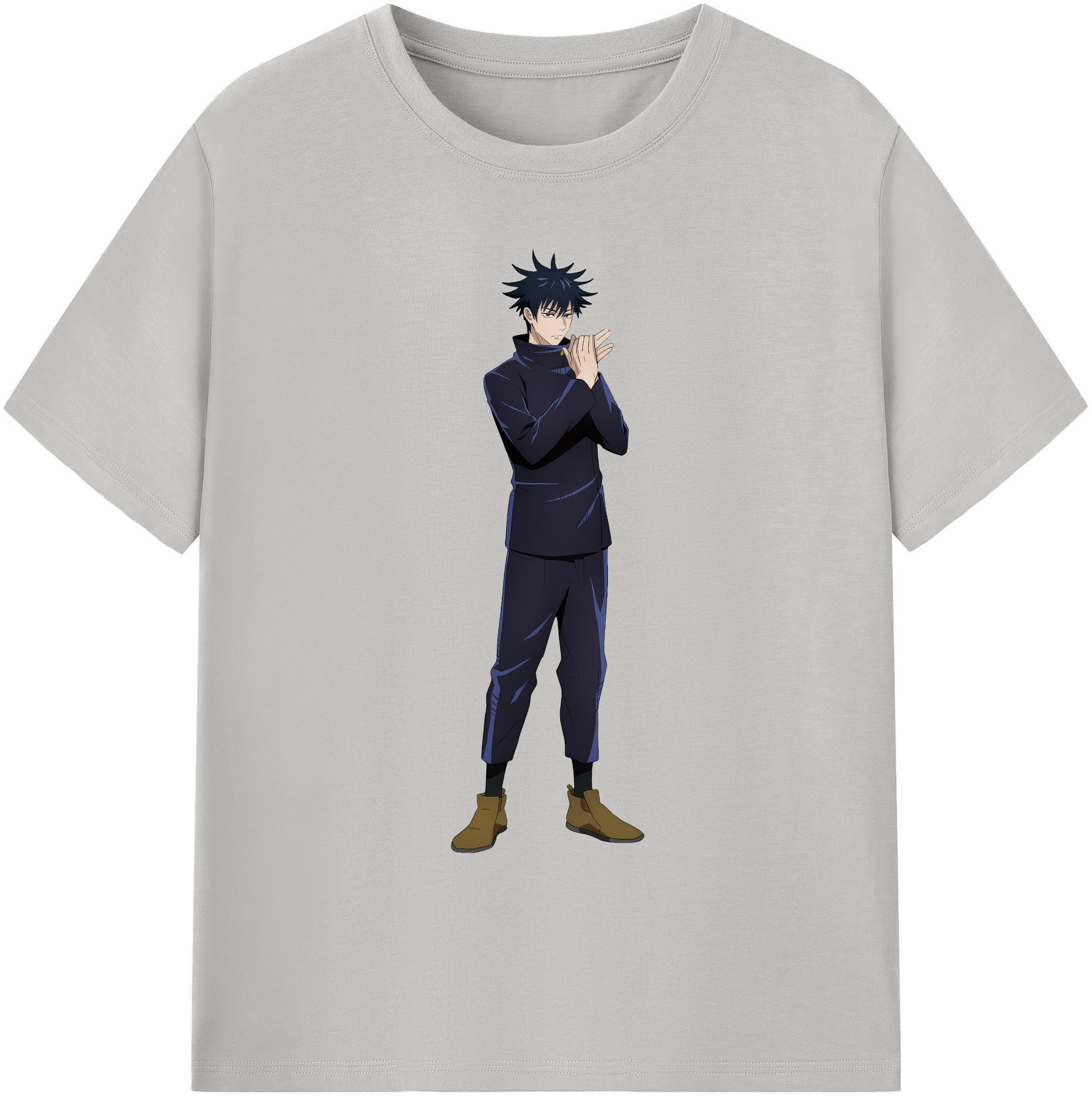 （画像用） 呪術廻戦 Jujutsu Kaisen 綿100％ メンズ半袖Tシャツ｜肌触りやわらか＆通気性