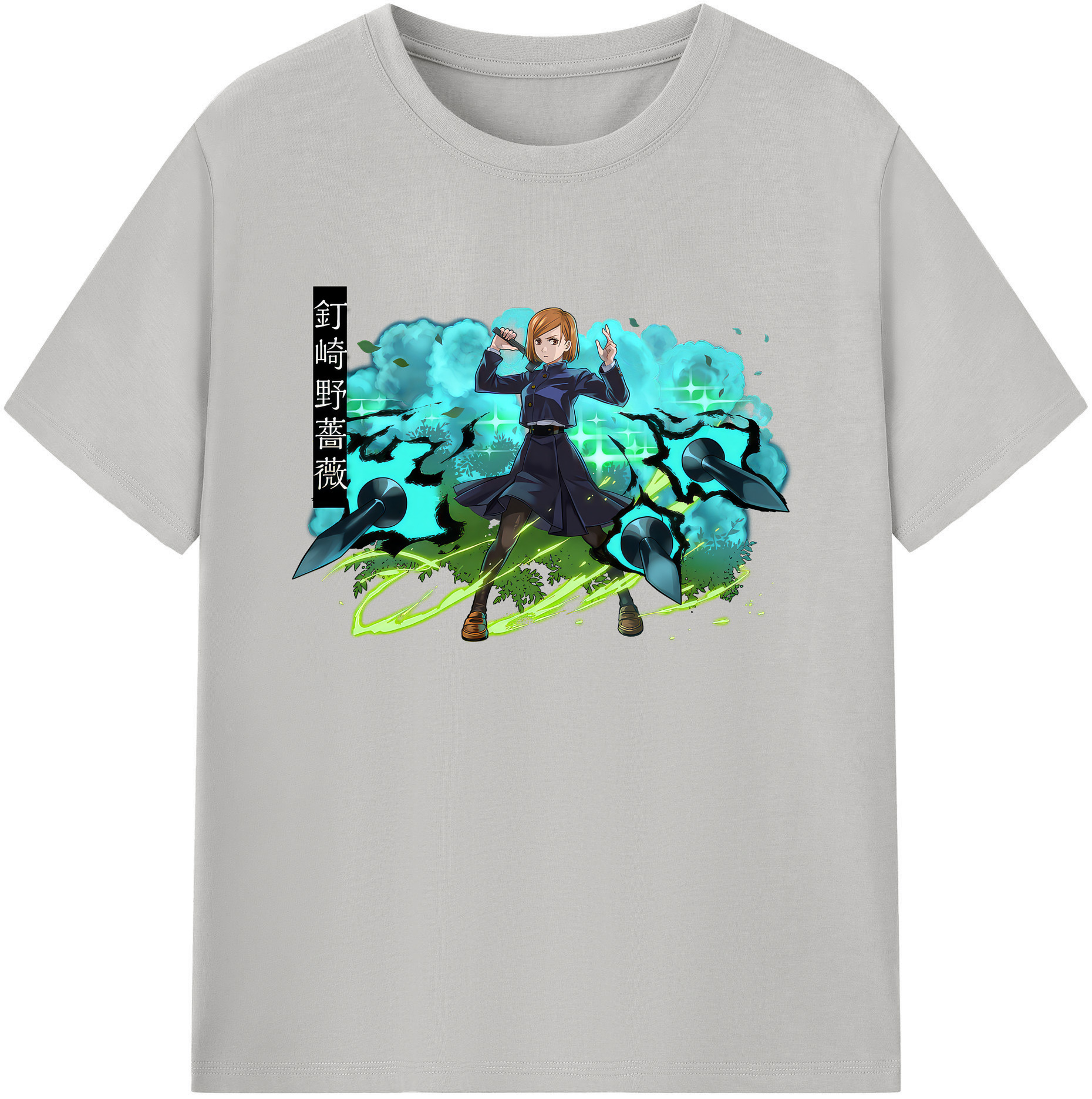 （画像用） 呪術廻戦 Jujutsu Kaisen 綿100％ メンズ半袖Tシャツ｜肌触りやわらか＆通気性