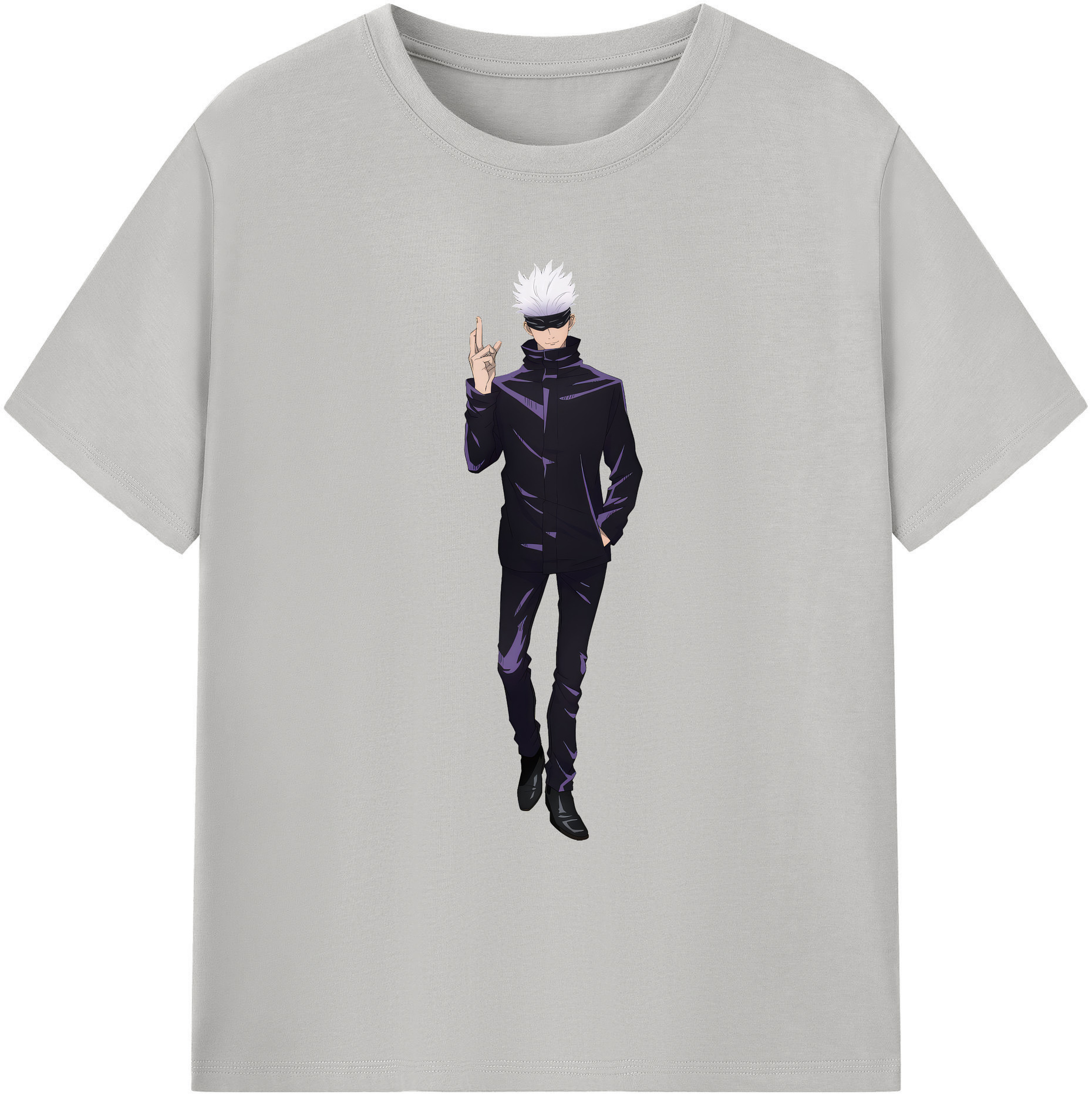 （画像用） 呪術廻戦 Jujutsu Kaisen 綿100％ メンズ半袖Tシャツ｜肌触りやわらか＆通気性
