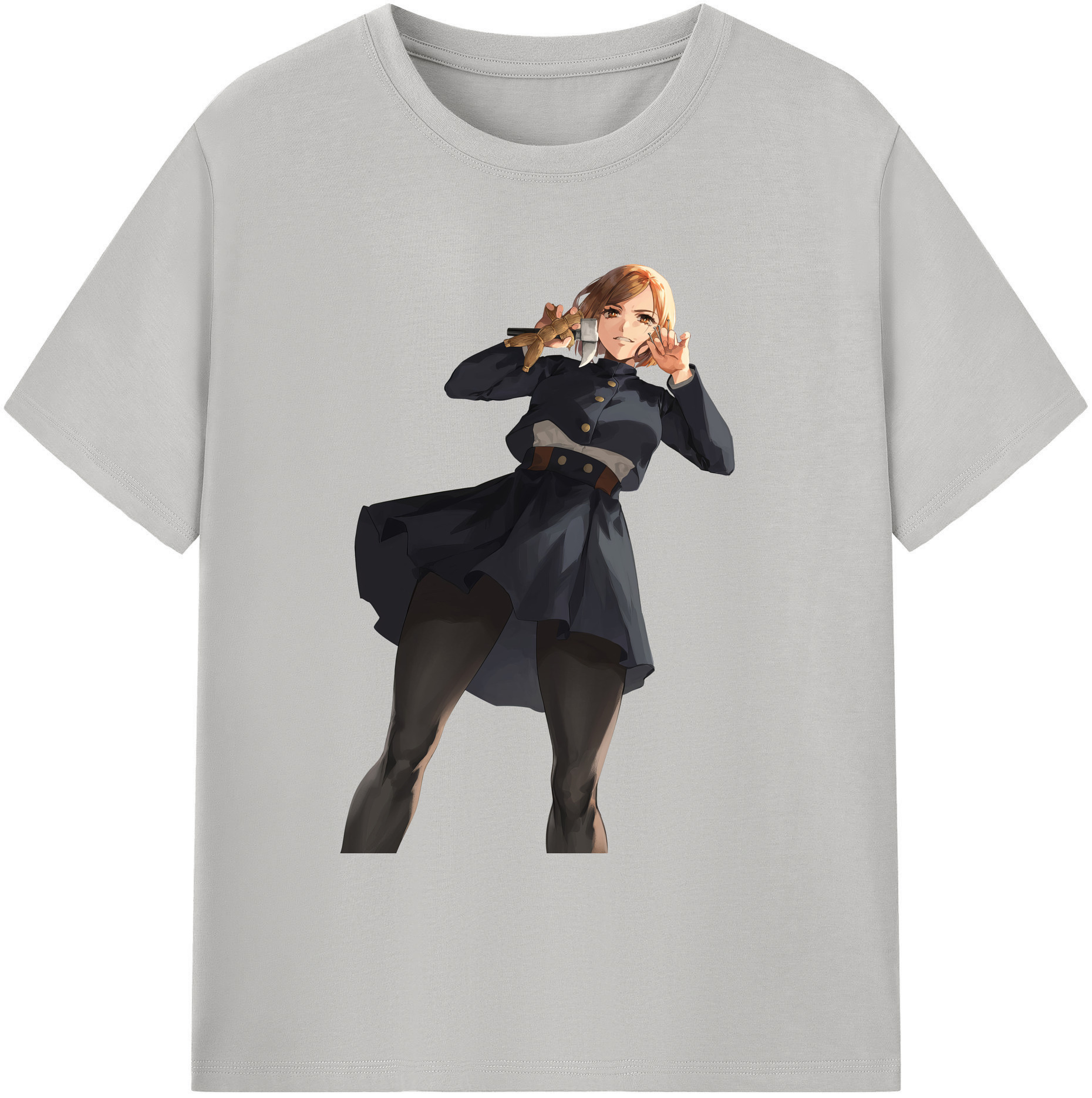 （画像用） 呪術廻戦 Jujutsu Kaisen 綿100％ メンズ半袖Tシャツ｜肌触りやわらか＆通気性