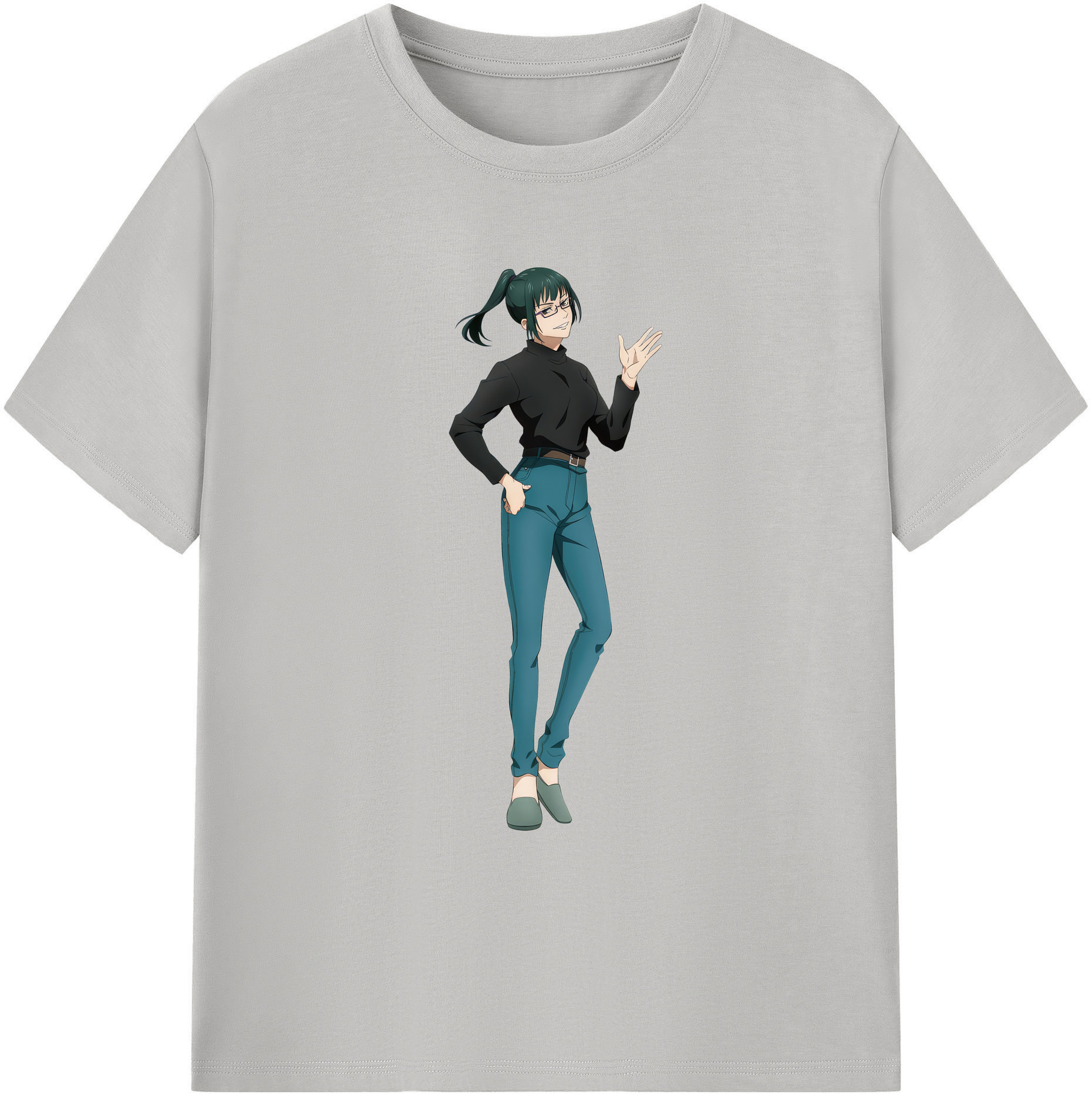 （画像用） 呪術廻戦 Jujutsu Kaisen 綿100％ メンズ半袖Tシャツ｜肌触りやわらか＆通気性