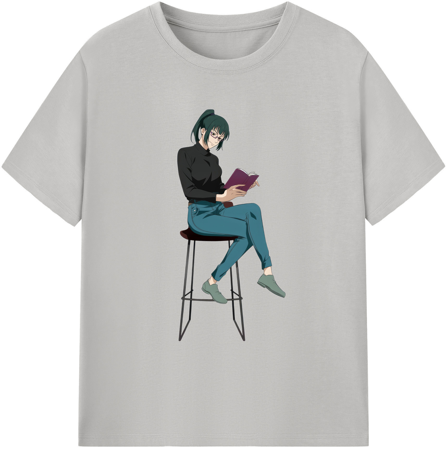 （画像用） 呪術廻戦 Jujutsu Kaisen 綿100％ メンズ半袖Tシャツ｜肌触りやわらか＆通気性
