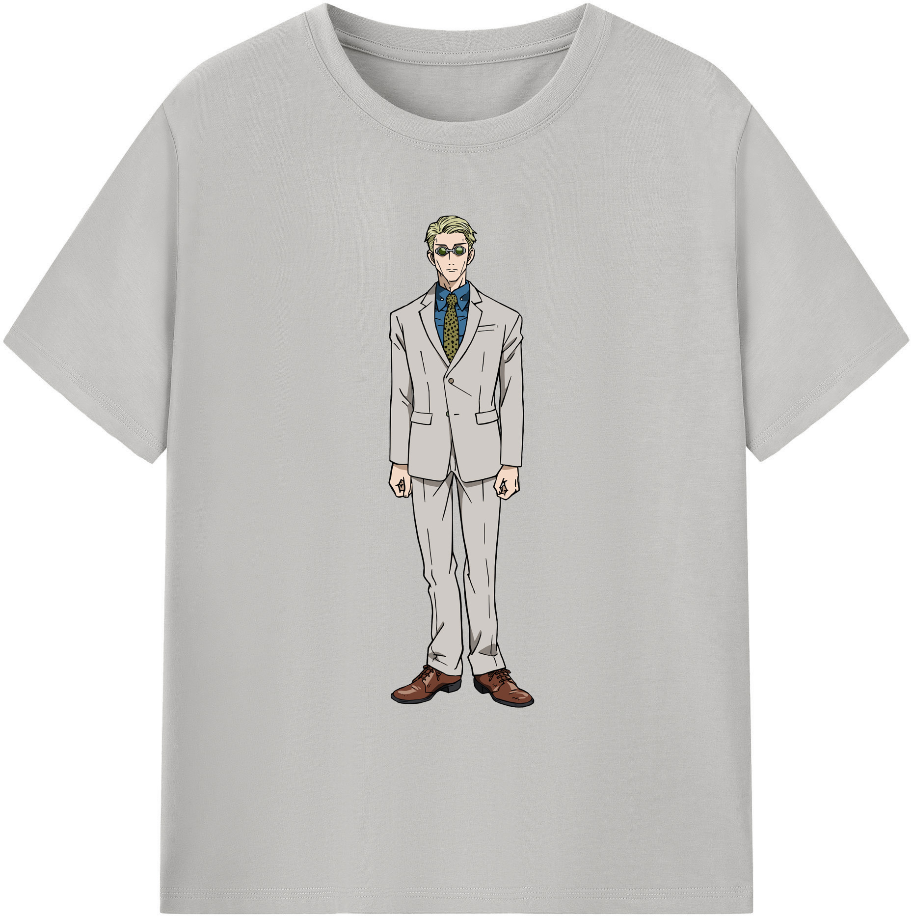 （画像用） 呪術廻戦 Jujutsu Kaisen 綿100％ メンズ半袖Tシャツ｜肌触りやわらか＆通気性