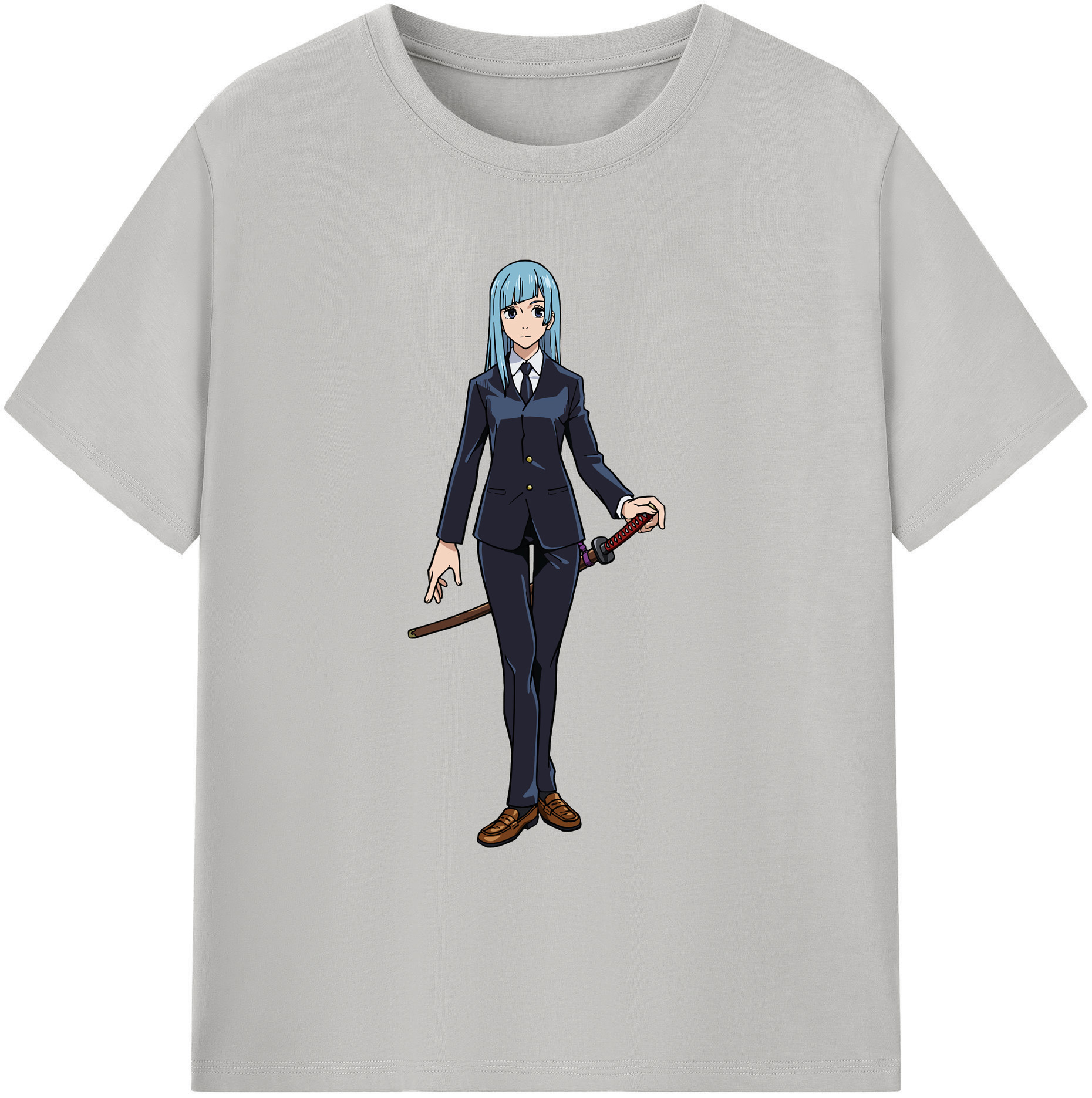 （画像用） 呪術廻戦 Jujutsu Kaisen 綿100％ メンズ半袖Tシャツ｜肌触りやわらか＆通気性