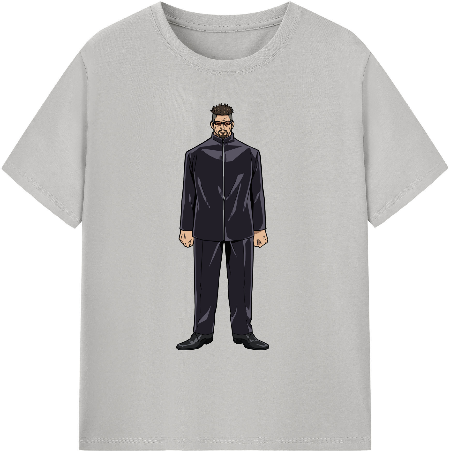（画像用） 呪術廻戦 Jujutsu Kaisen 綿100％ メンズ半袖Tシャツ｜肌触りやわらか＆通気性