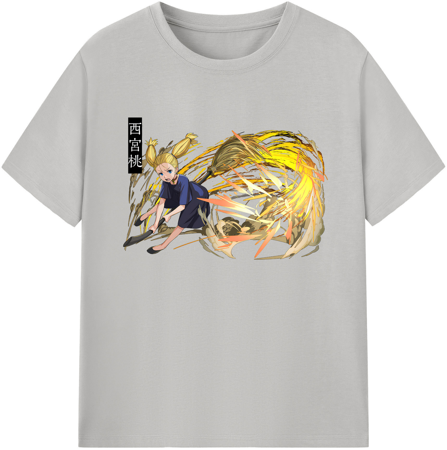 （画像用） 呪術廻戦 Jujutsu Kaisen 綿100％ メンズ半袖Tシャツ｜肌触りやわらか＆通気性
