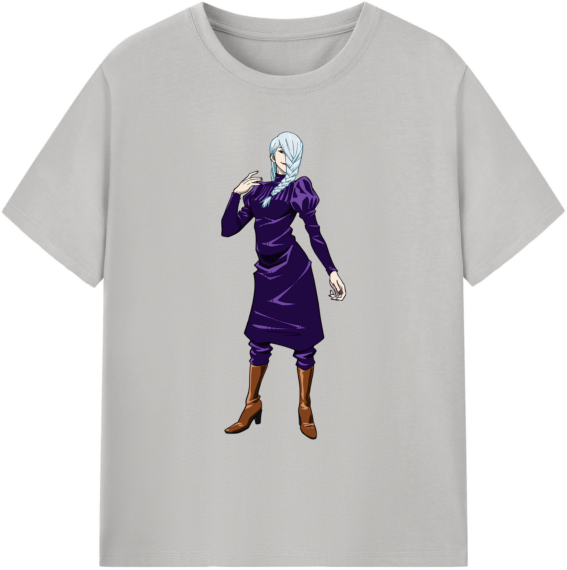 （画像用） 呪術廻戦 Jujutsu Kaisen 綿100％ メンズ半袖Tシャツ｜肌触りやわらか＆通気性