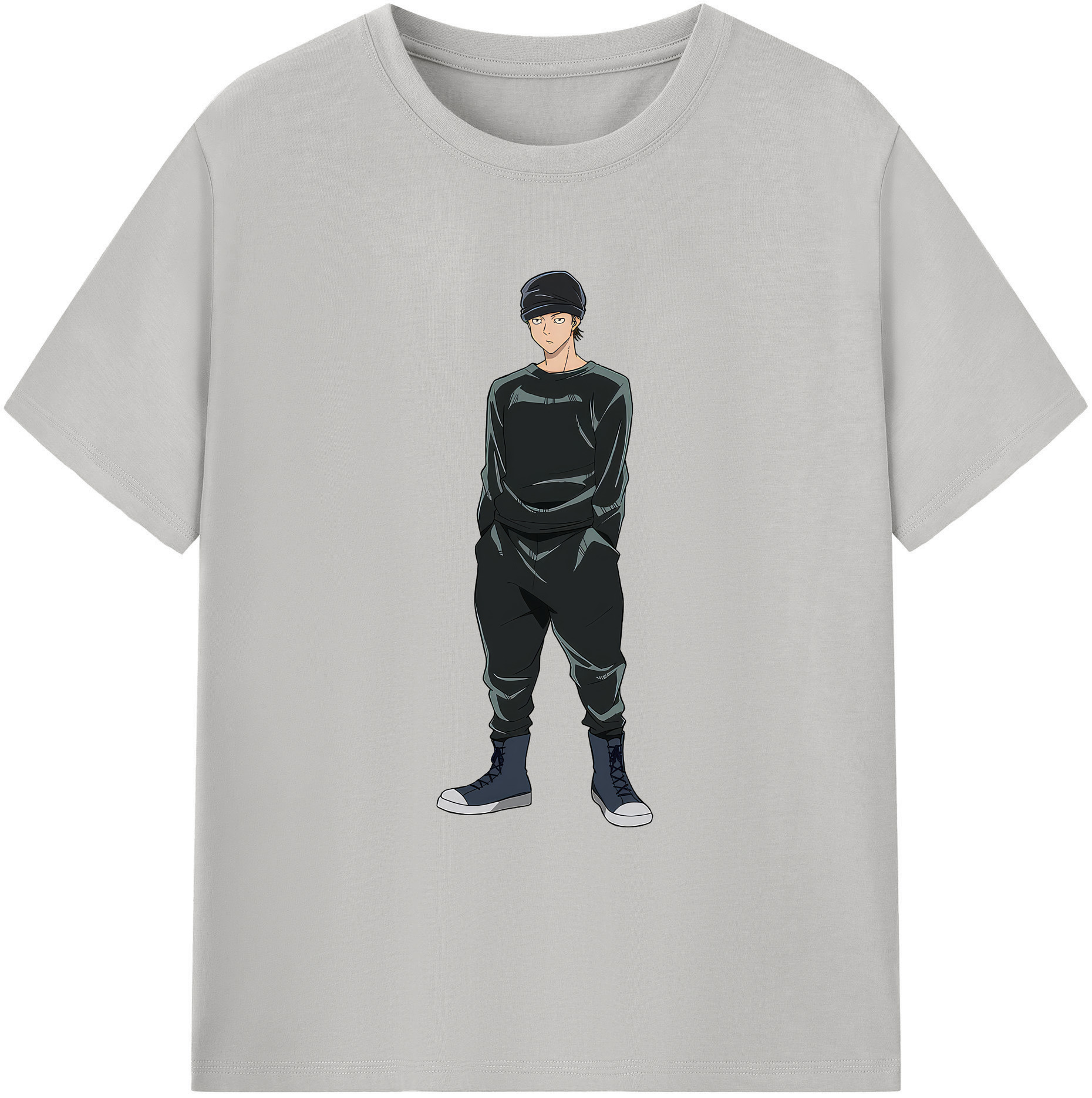 （画像用） 呪術廻戦 Jujutsu Kaisen 綿100％ メンズ半袖Tシャツ｜肌触りやわらか＆通気性