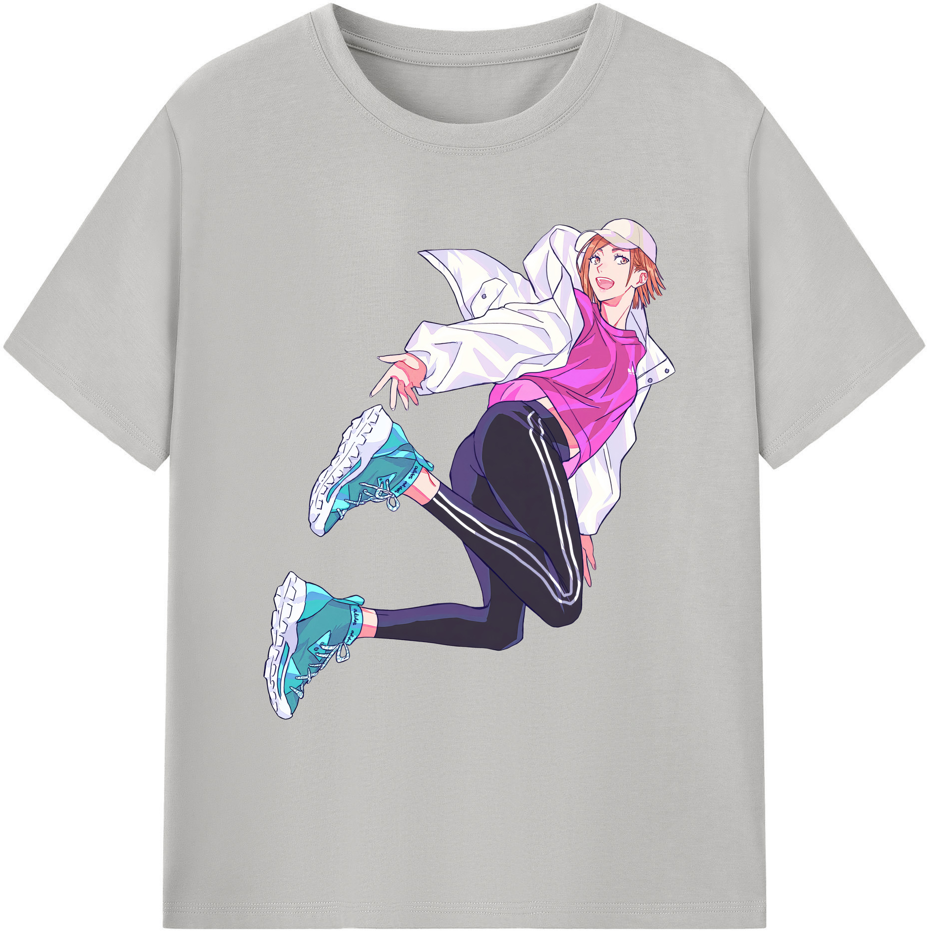 （画像用） 呪術廻戦 Jujutsu Kaisen 綿100％ メンズ半袖Tシャツ｜肌触りやわらか＆通気性
