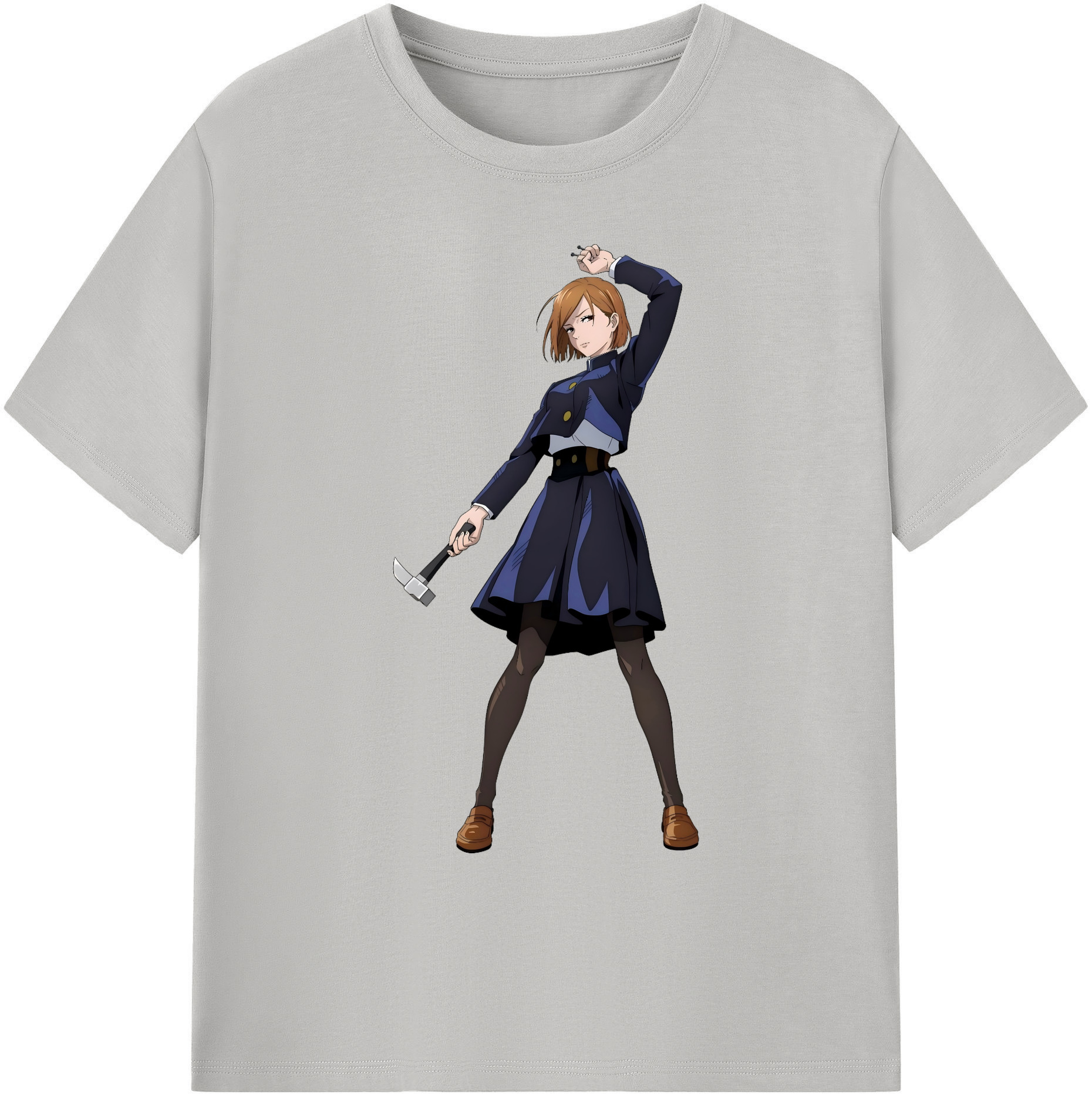 （画像用） 呪術廻戦 Jujutsu Kaisen 綿100％ メンズ半袖Tシャツ｜肌触りやわらか＆通気性