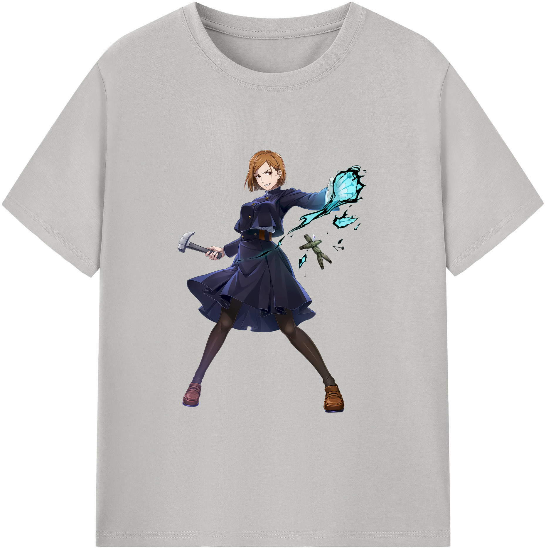 （画像用） 呪術廻戦 Jujutsu Kaisen 綿100％ メンズ半袖Tシャツ｜肌触りやわらか＆通気性