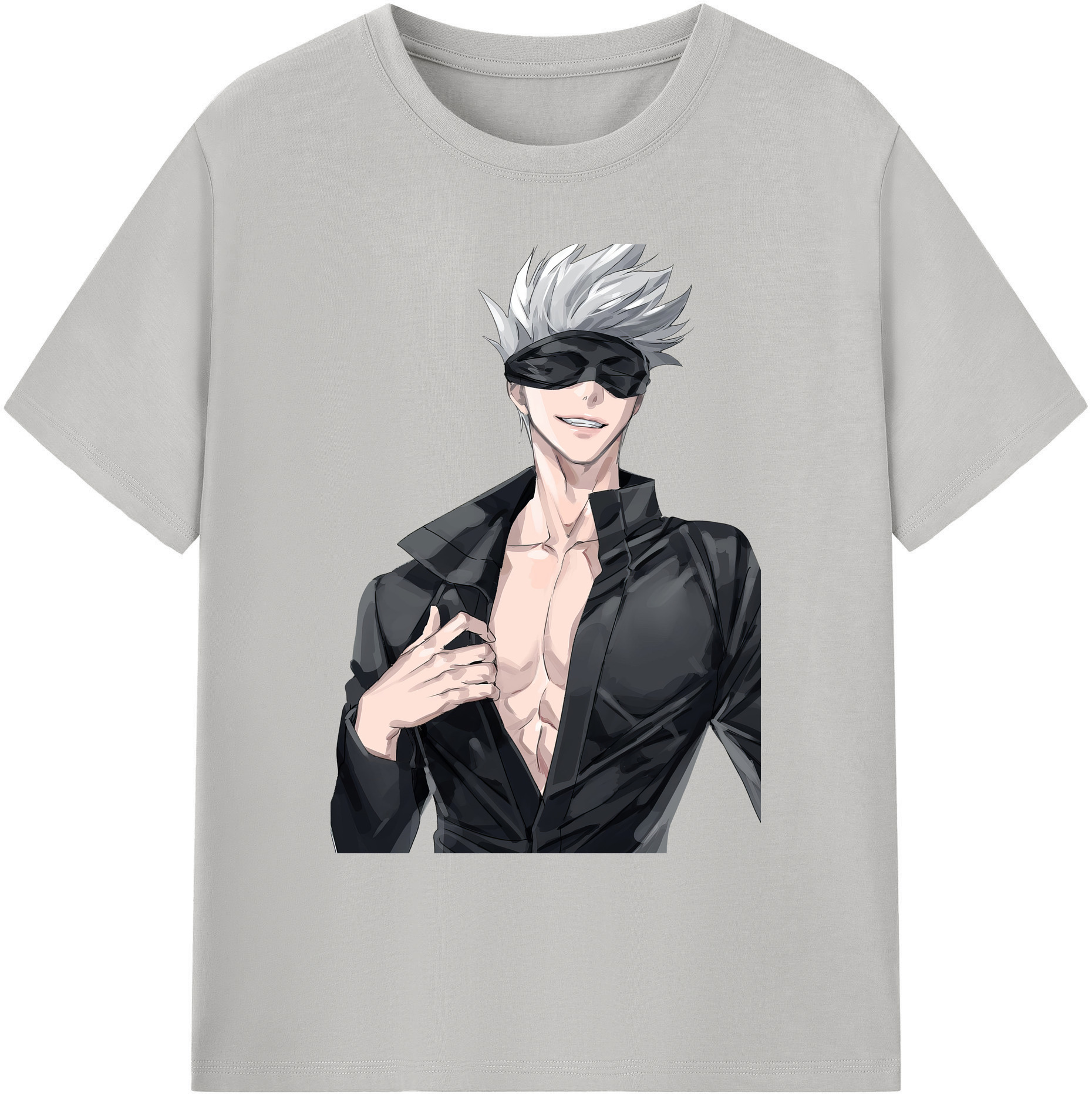 （画像用） 呪術廻戦 Jujutsu Kaisen 綿100％ メンズ半袖Tシャツ｜肌触りやわらか＆通気性