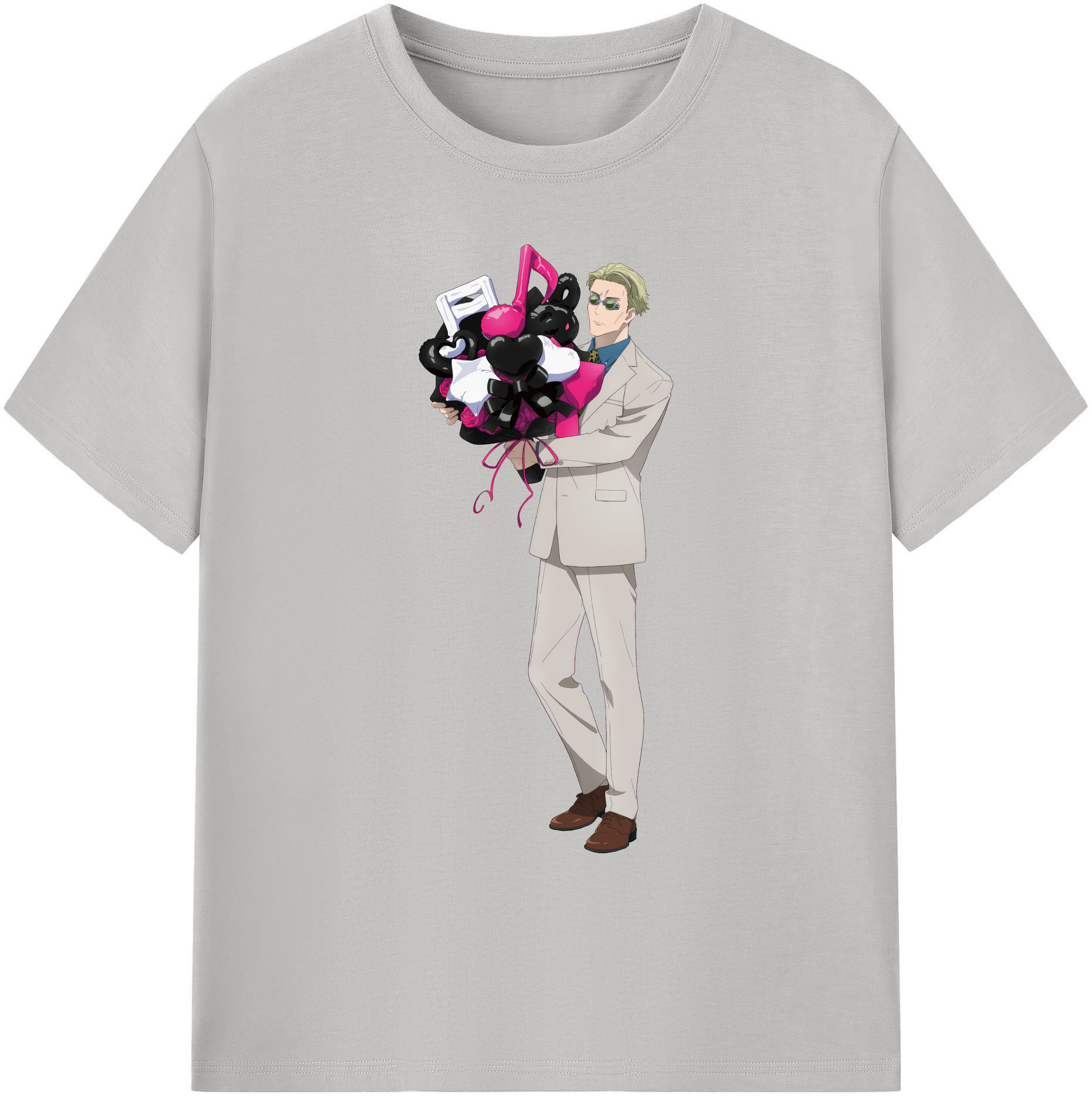 （画像用） 呪術廻戦 Jujutsu Kaisen 綿100％ メンズ半袖Tシャツ｜肌触りやわらか＆通気性