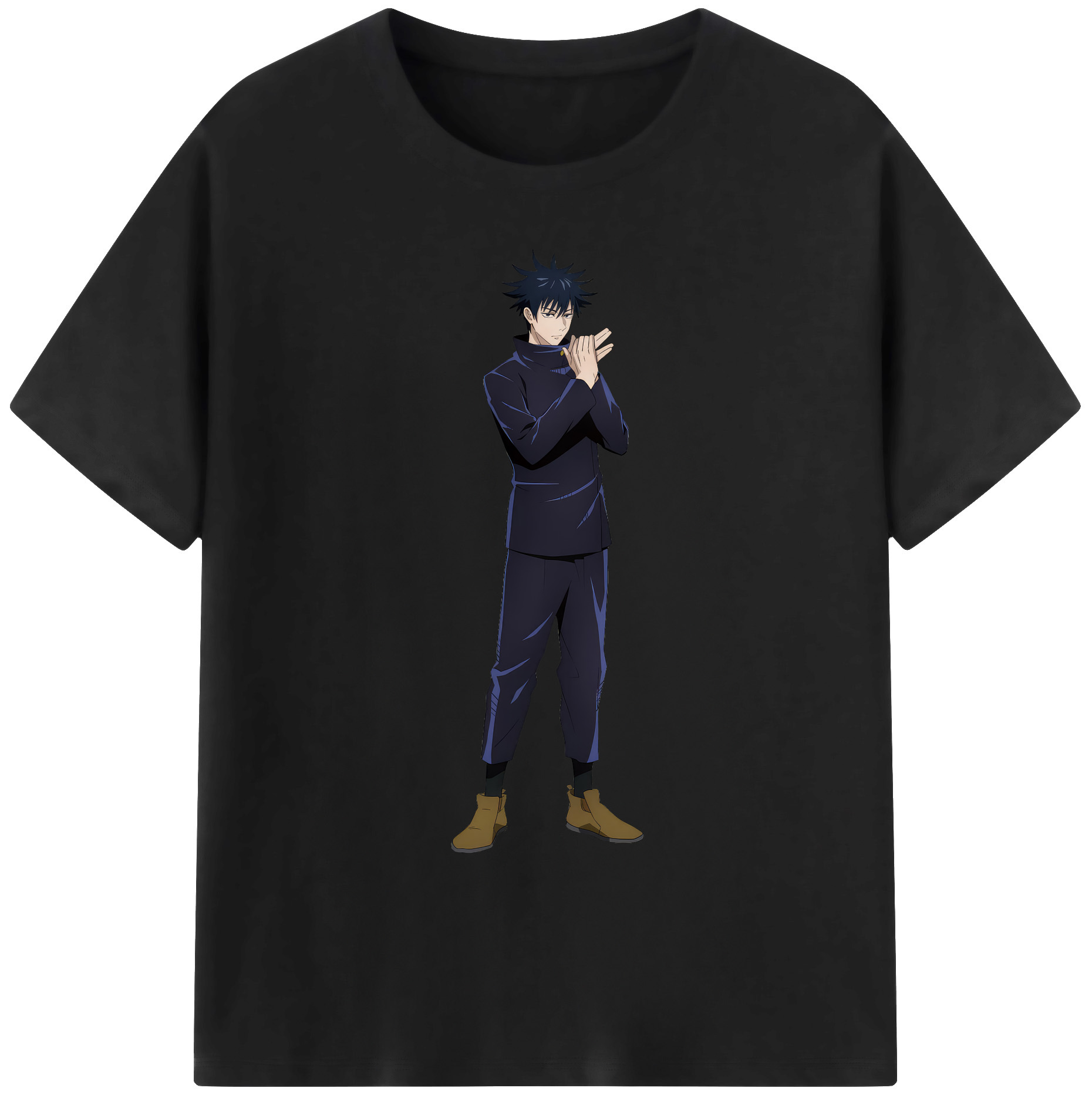 （画像用） 呪術廻戦 Jujutsu Kaisen 綿100％ メンズ半袖Tシャツ｜肌触りやわらか＆通気性