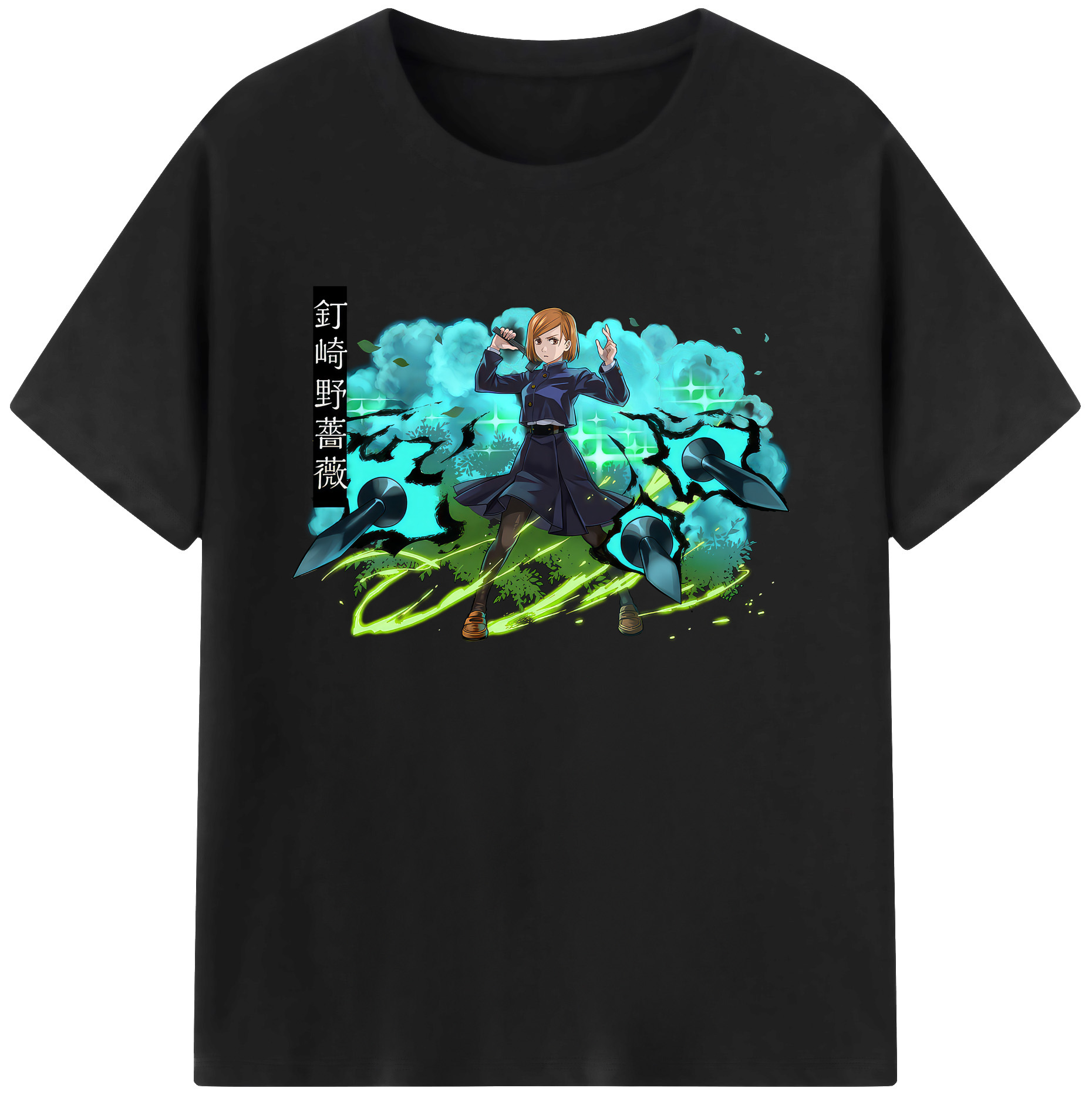 （画像用） 呪術廻戦 Jujutsu Kaisen 綿100％ メンズ半袖Tシャツ｜肌触りやわらか＆通気性