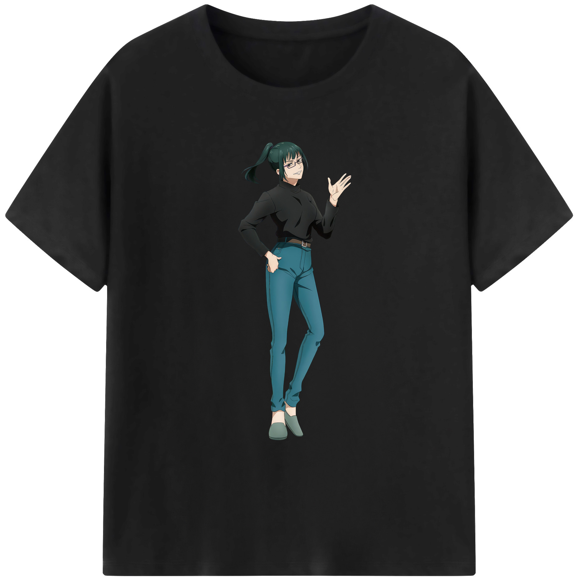 （画像用） 呪術廻戦 Jujutsu Kaisen 綿100％ メンズ半袖Tシャツ｜肌触りやわらか＆通気性