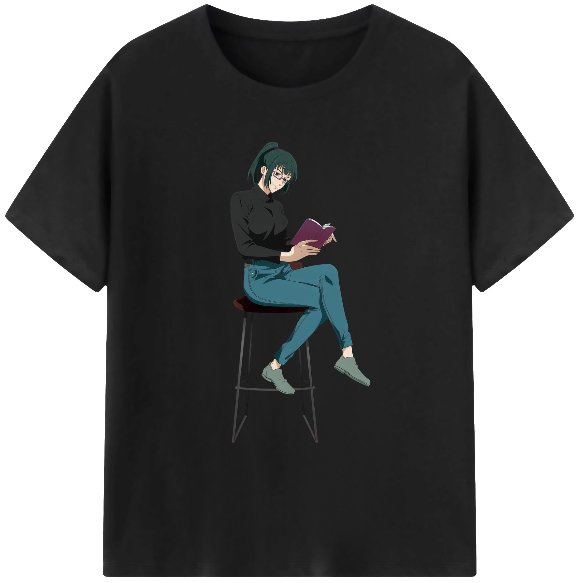 （画像用） 呪術廻戦 Jujutsu Kaisen 綿100％ メンズ半袖Tシャツ｜肌触りやわらか＆通気性