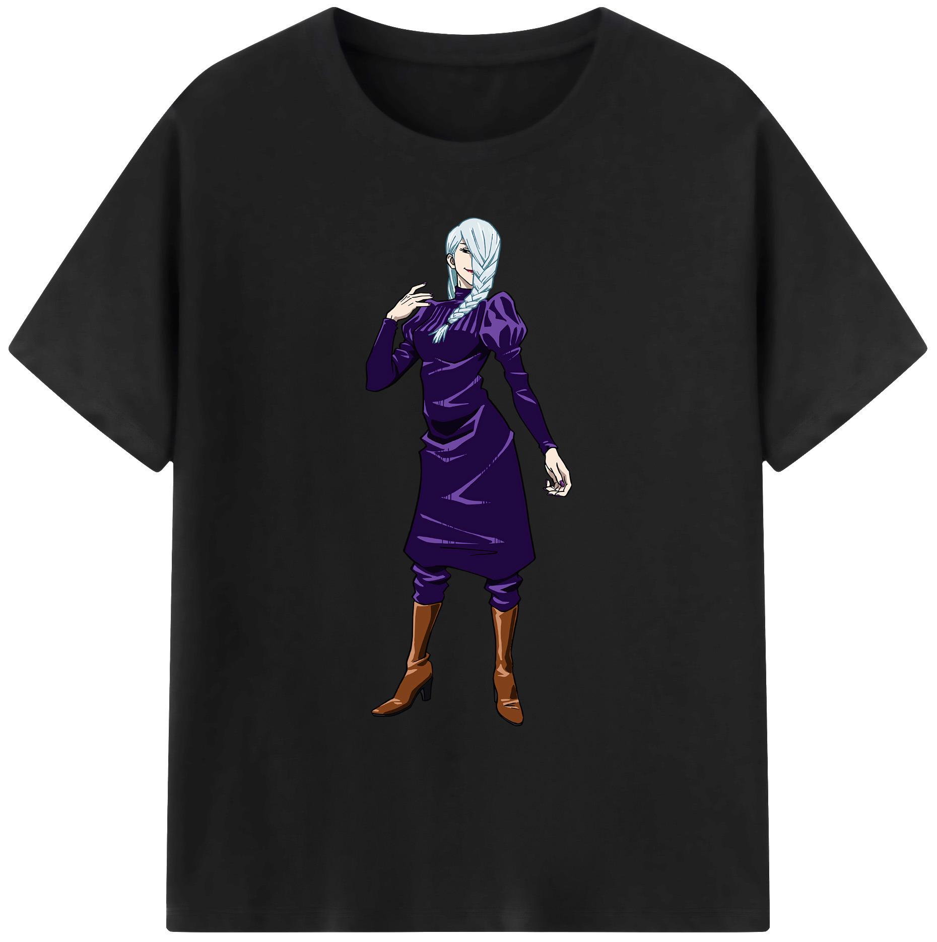 （画像用） 呪術廻戦 Jujutsu Kaisen 綿100％ メンズ半袖Tシャツ｜肌触りやわらか＆通気性