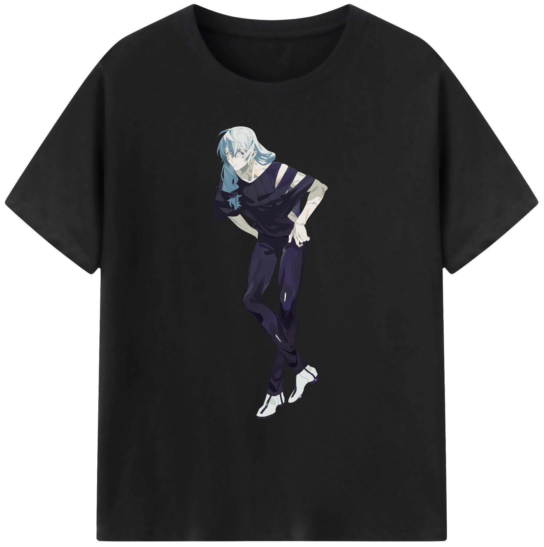 （画像用） 呪術廻戦 Jujutsu Kaisen 綿100％ メンズ半袖Tシャツ｜肌触りやわらか＆通気性