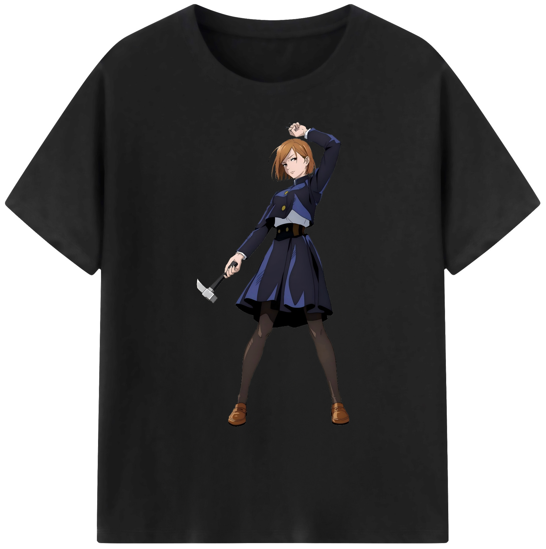 （画像用） 呪術廻戦 Jujutsu Kaisen 綿100％ メンズ半袖Tシャツ｜肌触りやわらか＆通気性