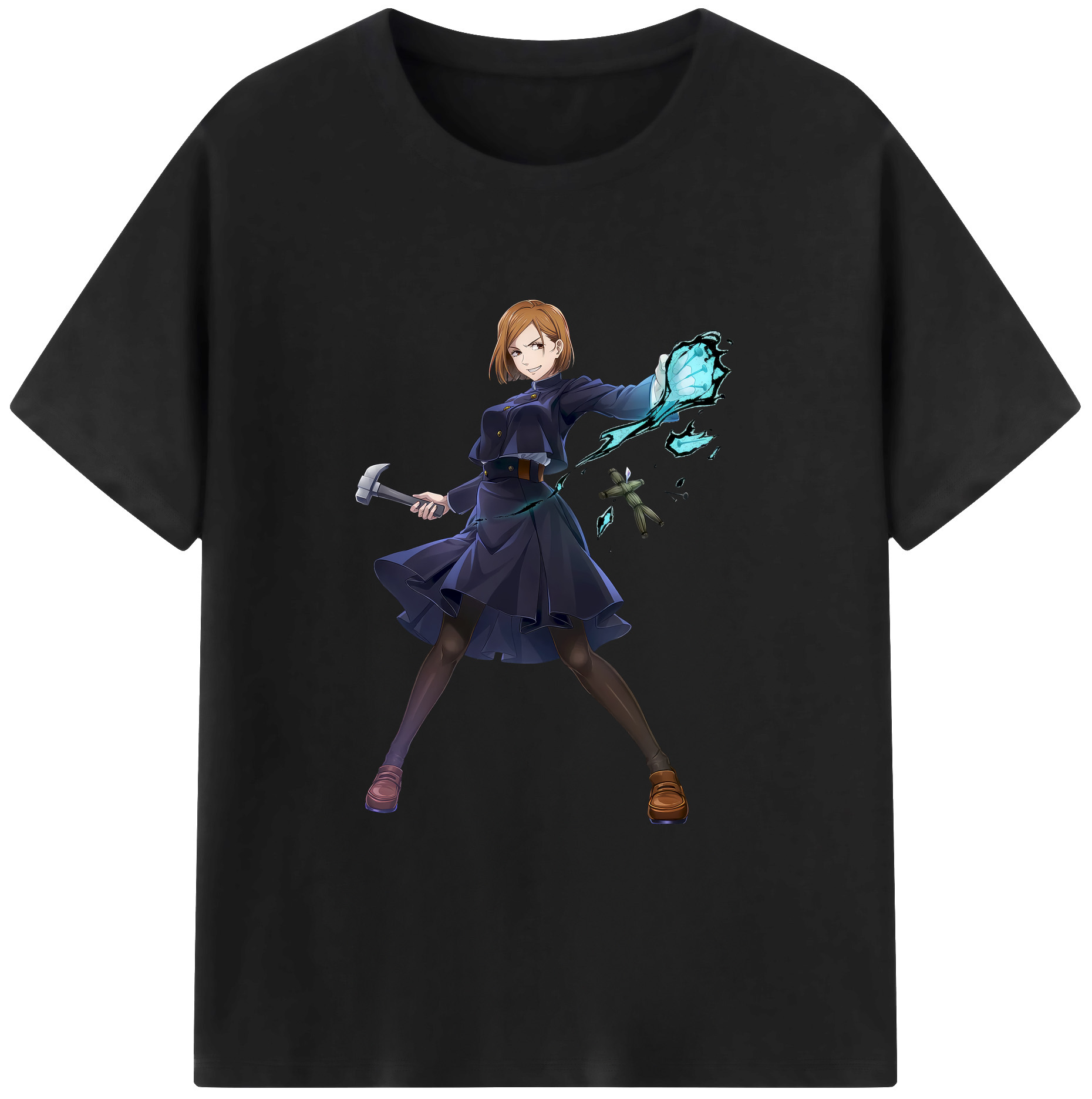 （画像用） 呪術廻戦 Jujutsu Kaisen 綿100％ メンズ半袖Tシャツ｜肌触りやわらか＆通気性