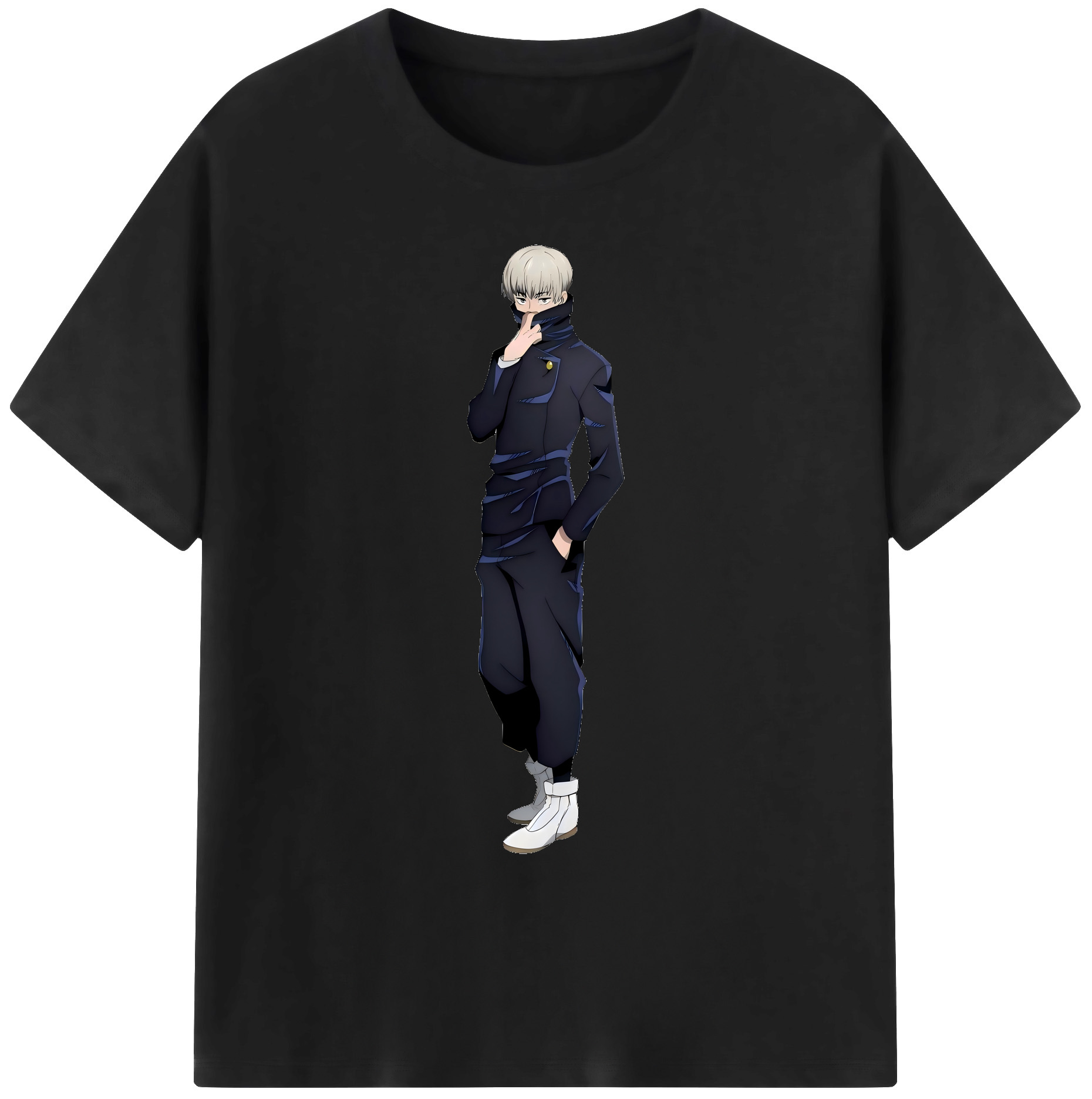 （画像用） 呪術廻戦 Jujutsu Kaisen 綿100％ メンズ半袖Tシャツ｜肌触りやわらか＆通気性
