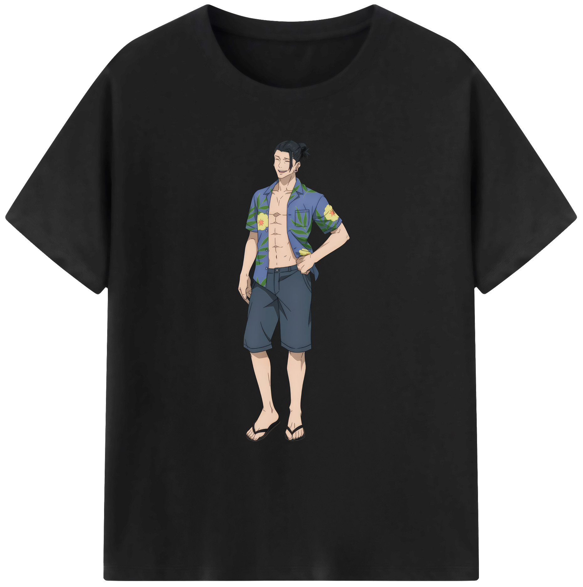 （画像用） 呪術廻戦 Jujutsu Kaisen 綿100％ メンズ半袖Tシャツ｜肌触りやわらか＆通気性