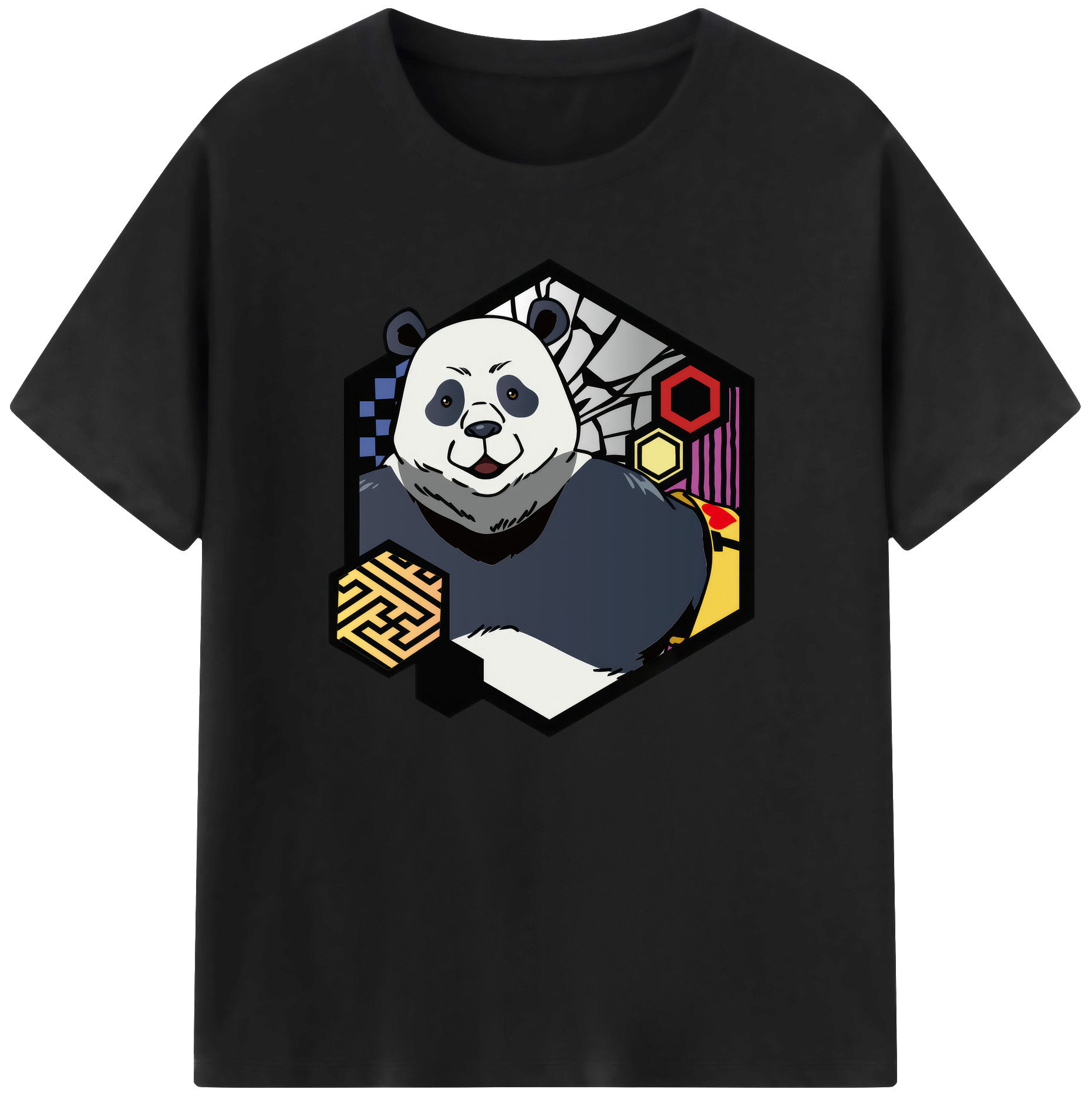 （画像用） 呪術廻戦 Jujutsu Kaisen 綿100％ メンズ半袖Tシャツ｜肌触りやわらか＆通気性
