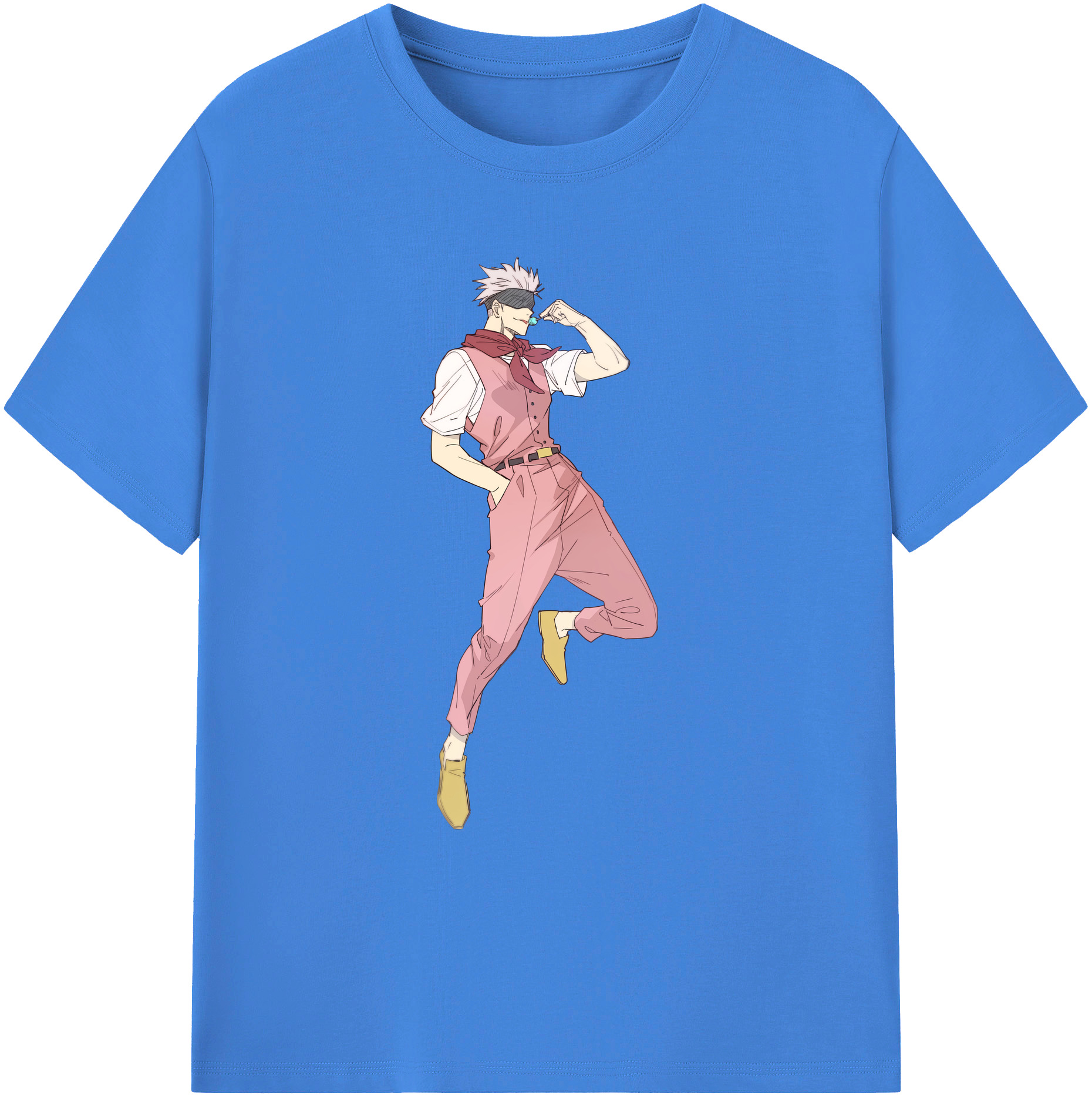 （画像用） 呪術廻戦 Jujutsu Kaisen 綿100％ メンズ半袖Tシャツ｜肌触りやわらか＆通気性