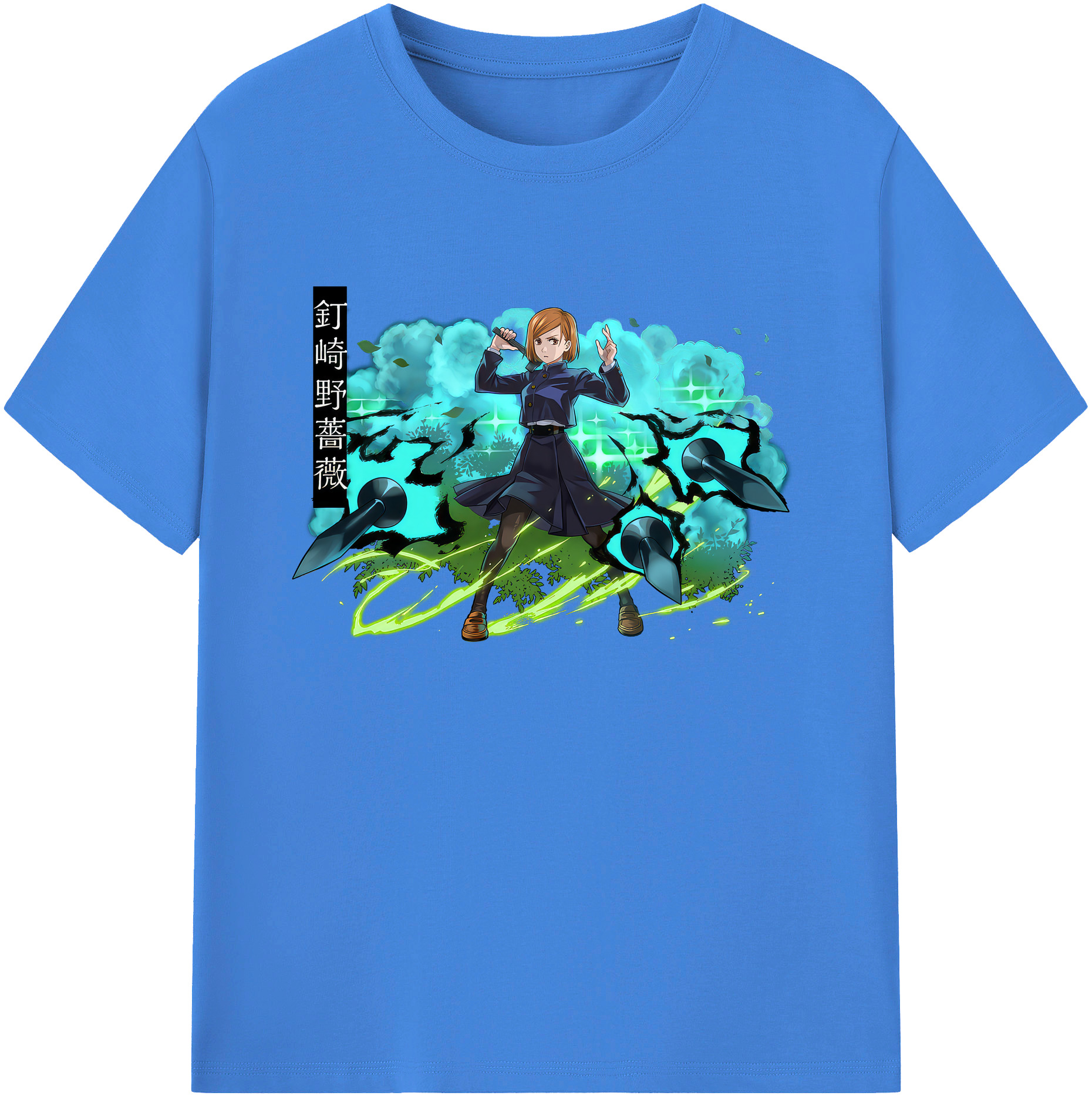 （画像用） 呪術廻戦 Jujutsu Kaisen 綿100％ メンズ半袖Tシャツ｜肌触りやわらか＆通気性