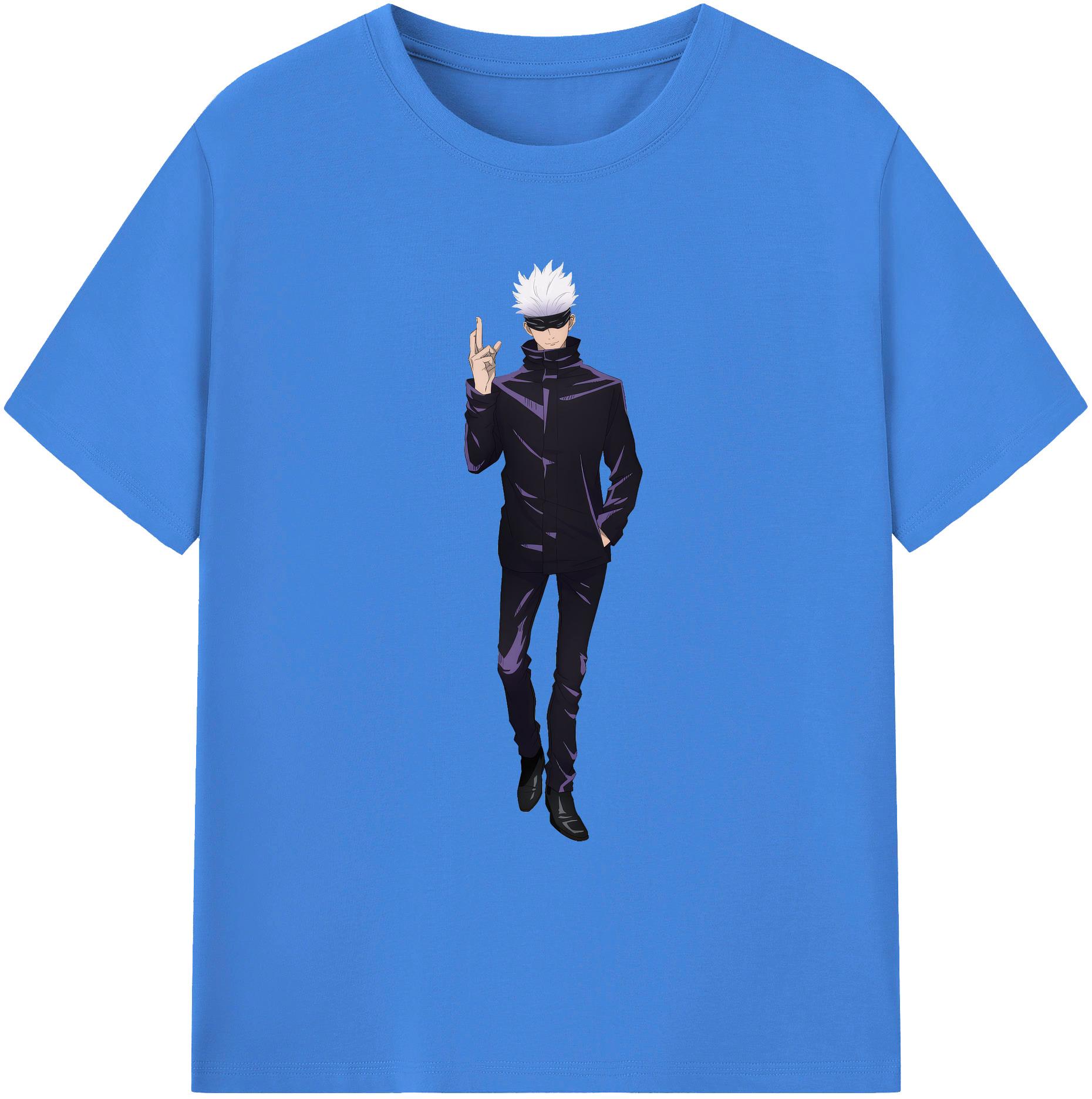 （画像用） 呪術廻戦 Jujutsu Kaisen 綿100％ メンズ半袖Tシャツ｜肌触りやわらか＆通気性