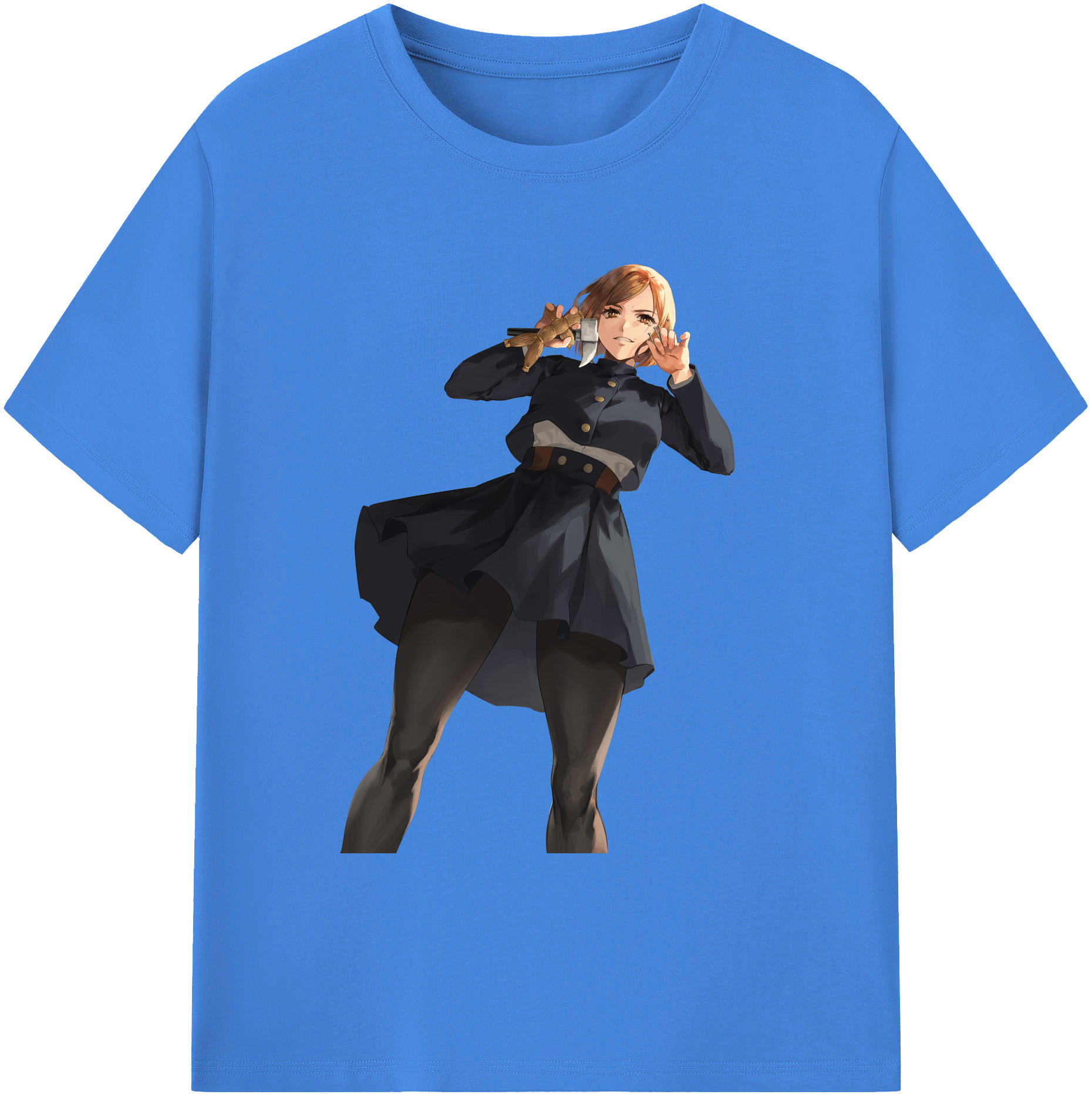 （画像用） 呪術廻戦 Jujutsu Kaisen 綿100％ メンズ半袖Tシャツ｜肌触りやわらか＆通気性