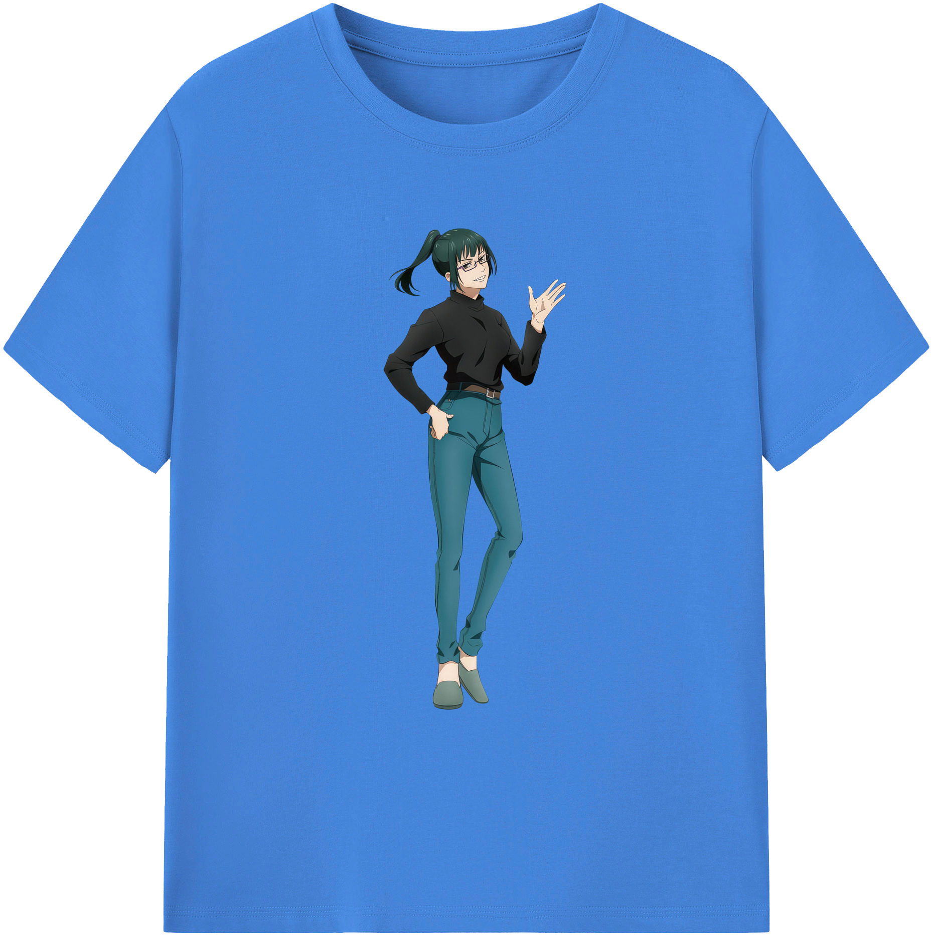 （画像用） 呪術廻戦 Jujutsu Kaisen 綿100％ メンズ半袖Tシャツ｜肌触りやわらか＆通気性