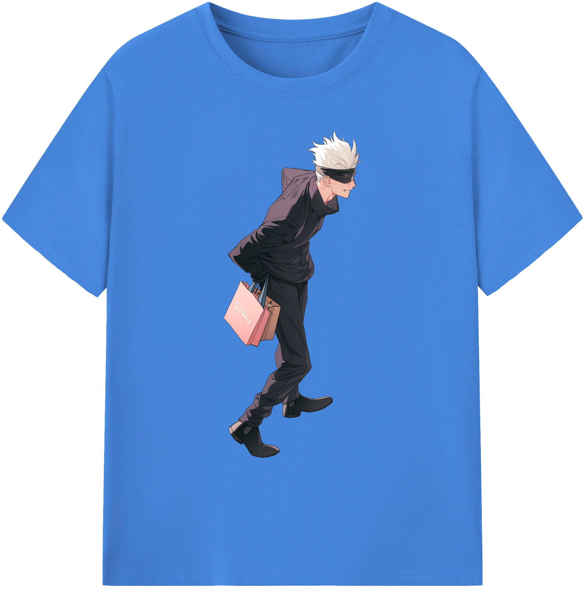 （画像用） 呪術廻戦 Jujutsu Kaisen 綿100％ メンズ半袖Tシャツ｜肌触りやわらか＆通気性