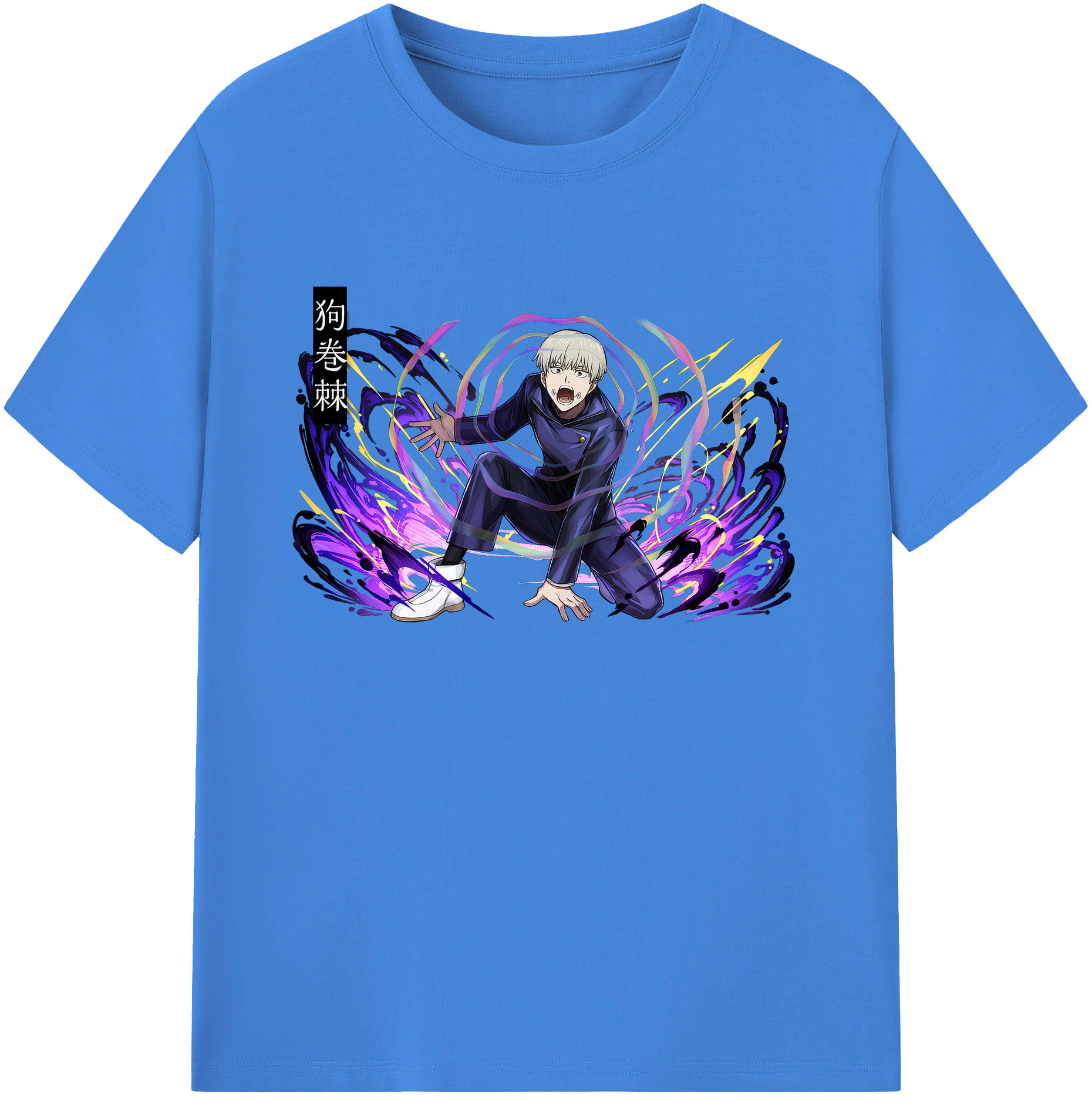 （画像用） 呪術廻戦 Jujutsu Kaisen 綿100％ メンズ半袖Tシャツ｜肌触りやわらか＆通気性