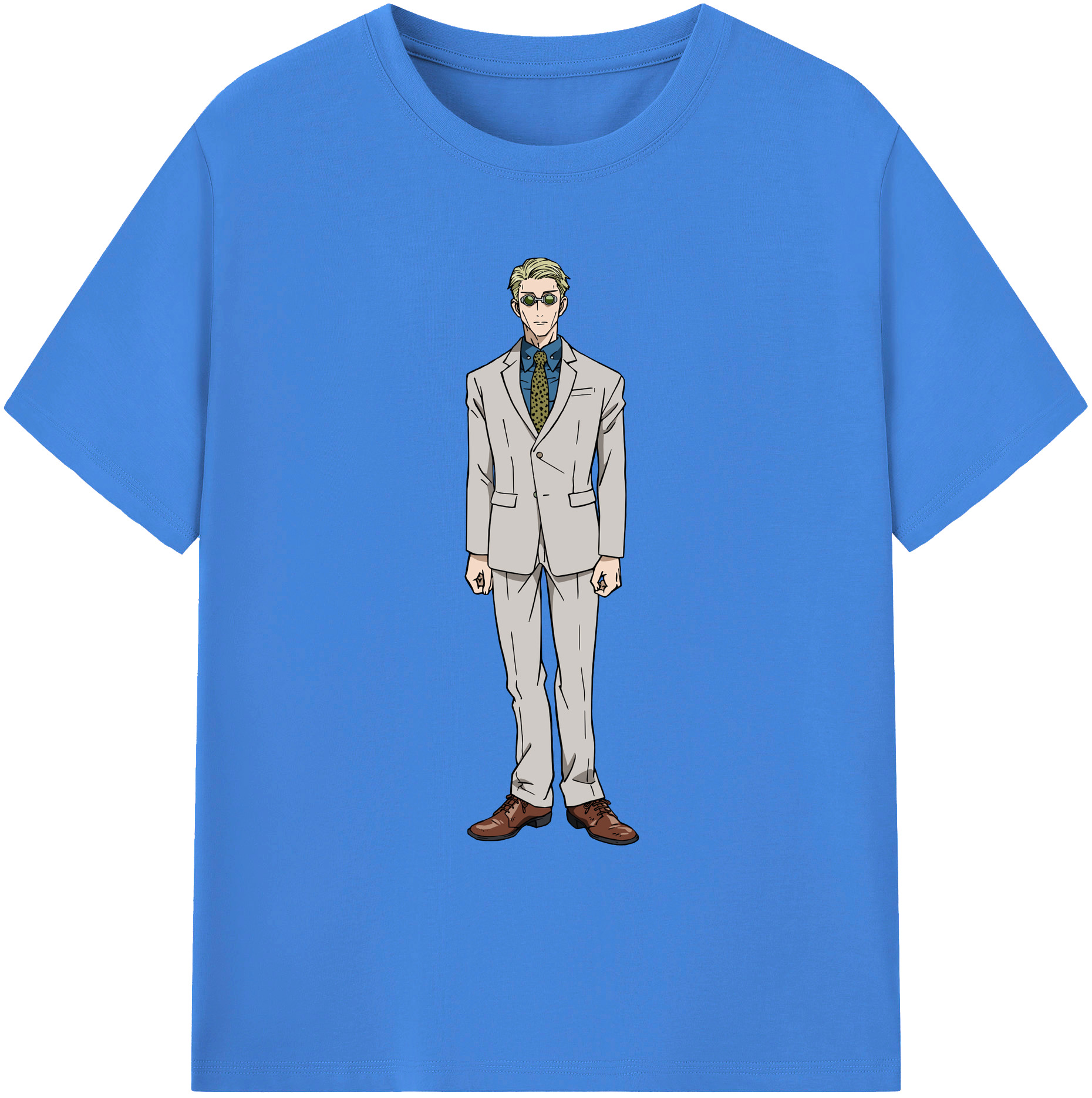 （画像用） 呪術廻戦 Jujutsu Kaisen 綿100％ メンズ半袖Tシャツ｜肌触りやわらか＆通気性