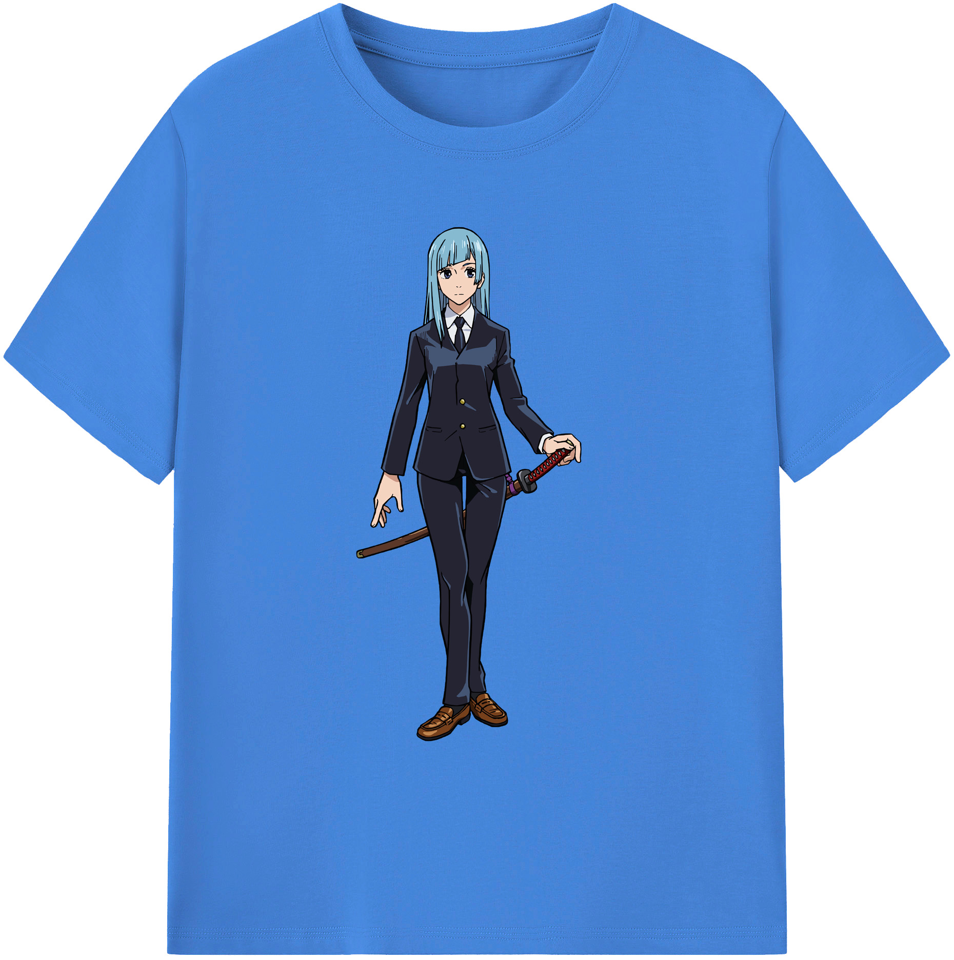 （画像用） 呪術廻戦 Jujutsu Kaisen 綿100％ メンズ半袖Tシャツ｜肌触りやわらか＆通気性