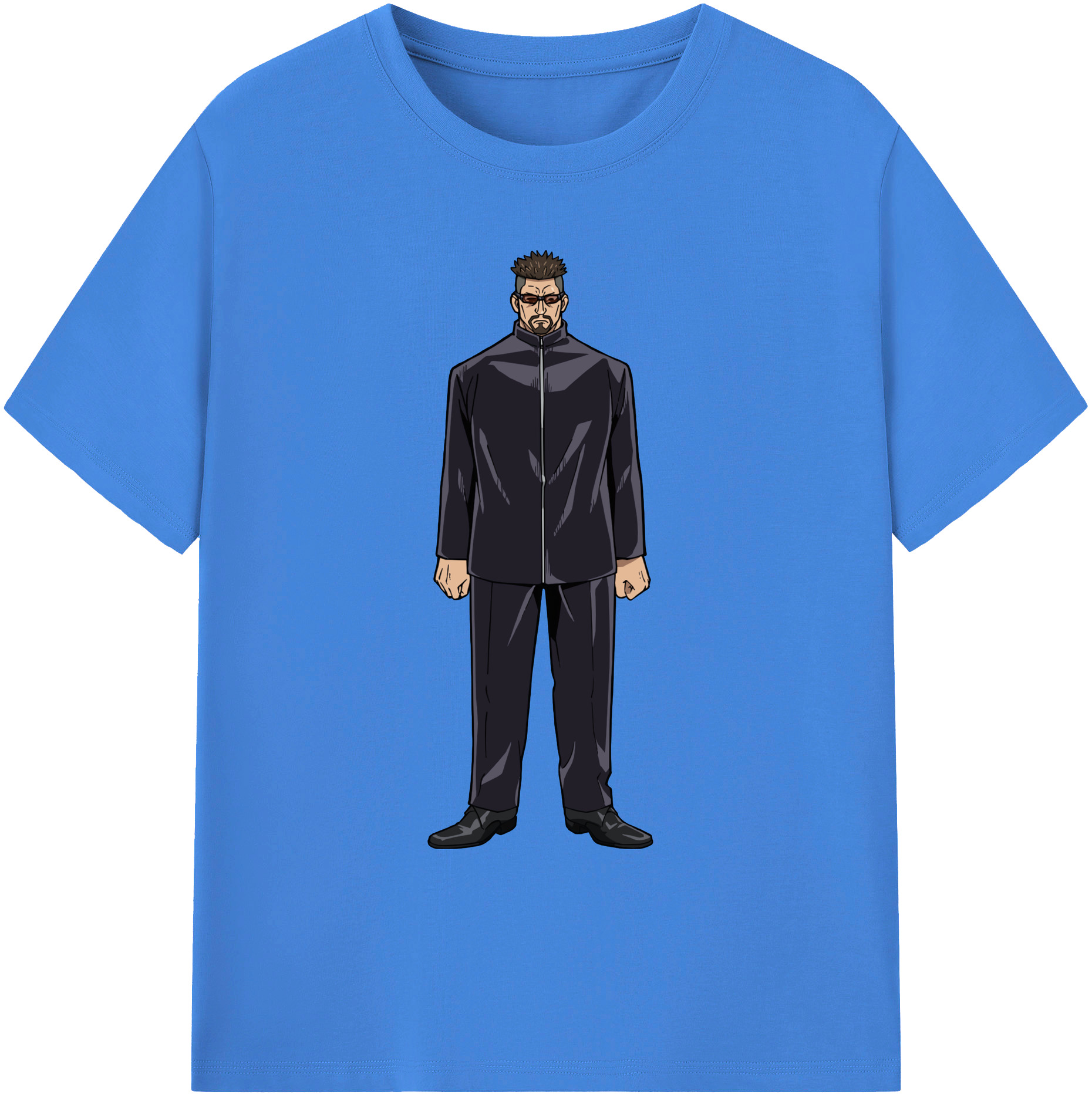 （画像用） 呪術廻戦 Jujutsu Kaisen 綿100％ メンズ半袖Tシャツ｜肌触りやわらか＆通気性