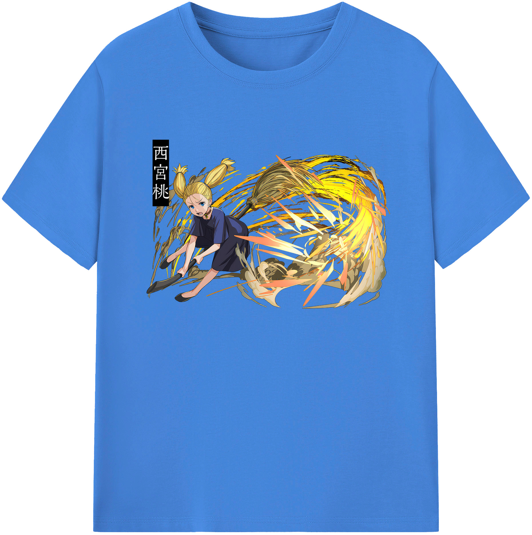 （画像用） 呪術廻戦 Jujutsu Kaisen 綿100％ メンズ半袖Tシャツ｜肌触りやわらか＆通気性