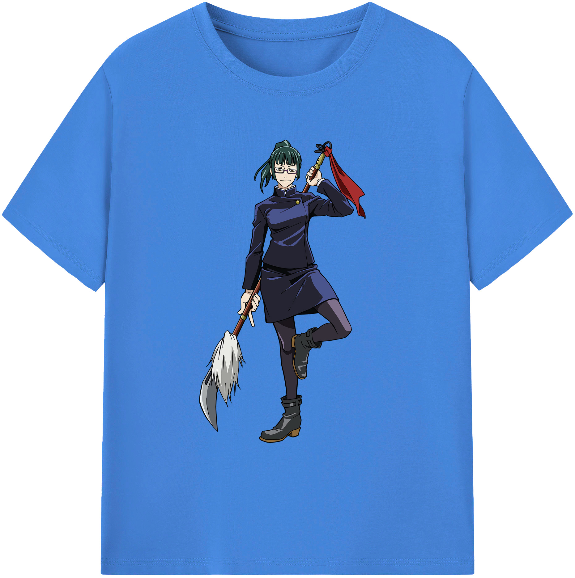 （画像用） 呪術廻戦 Jujutsu Kaisen 綿100％ メンズ半袖Tシャツ｜肌触りやわらか＆通気性