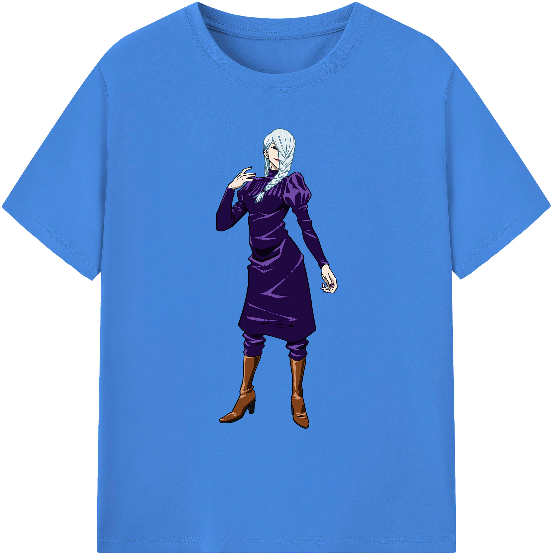 （画像用） 呪術廻戦 Jujutsu Kaisen 綿100％ メンズ半袖Tシャツ｜肌触りやわらか＆通気性