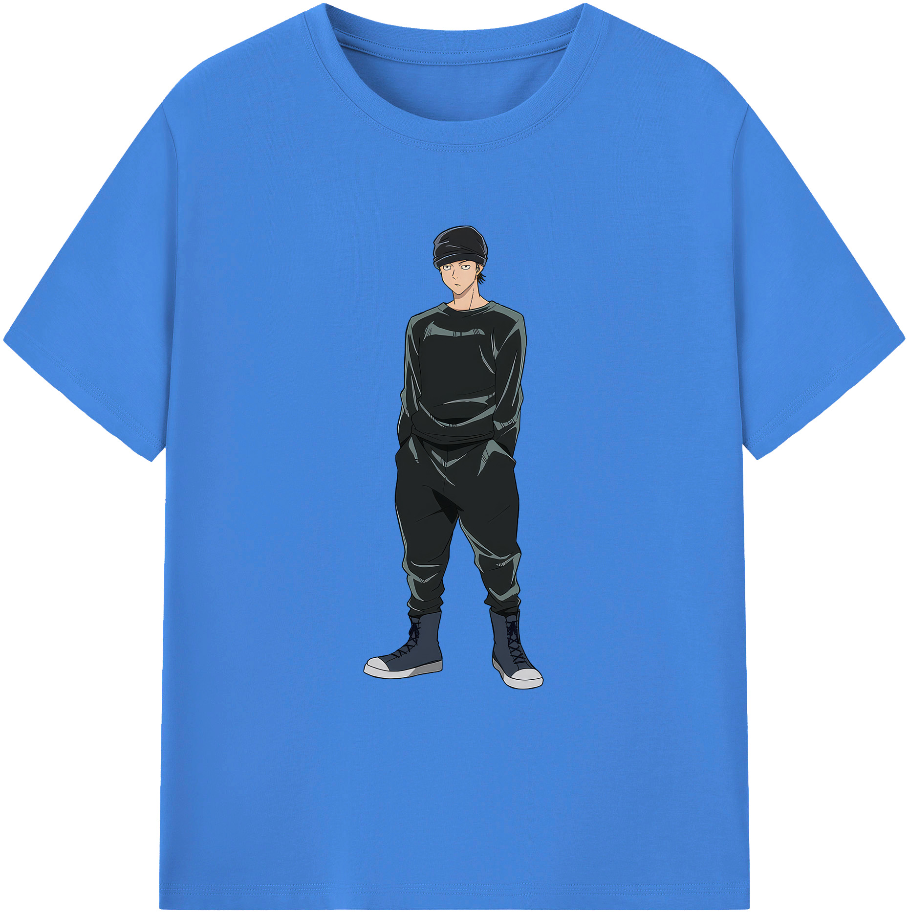 （画像用） 呪術廻戦 Jujutsu Kaisen 綿100％ メンズ半袖Tシャツ｜肌触りやわらか＆通気性
