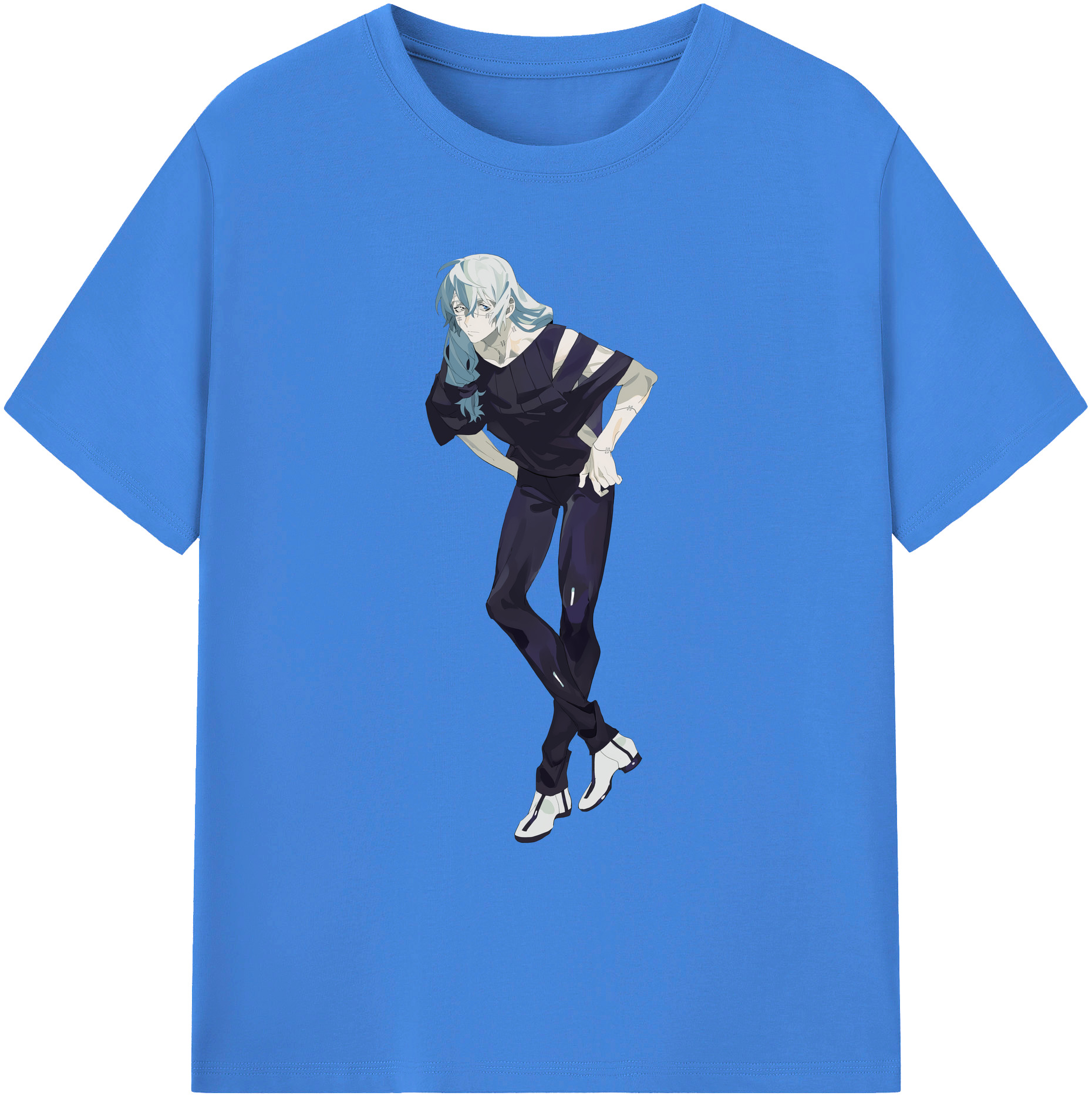 （画像用） 呪術廻戦 Jujutsu Kaisen 綿100％ メンズ半袖Tシャツ｜肌触りやわらか＆通気性