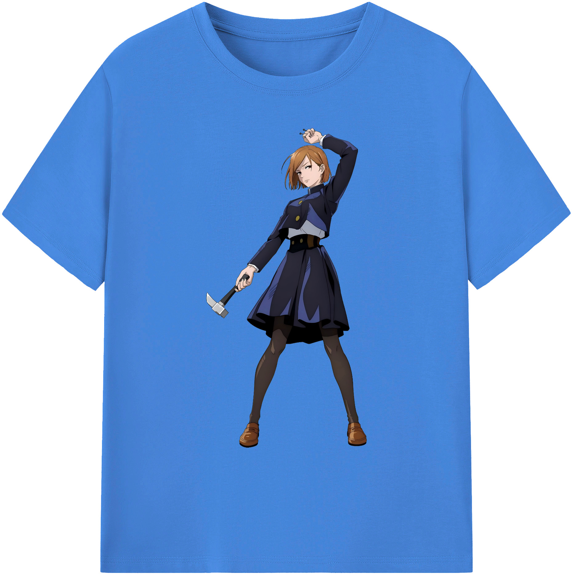 （画像用） 呪術廻戦 Jujutsu Kaisen 綿100％ メンズ半袖Tシャツ｜肌触りやわらか＆通気性