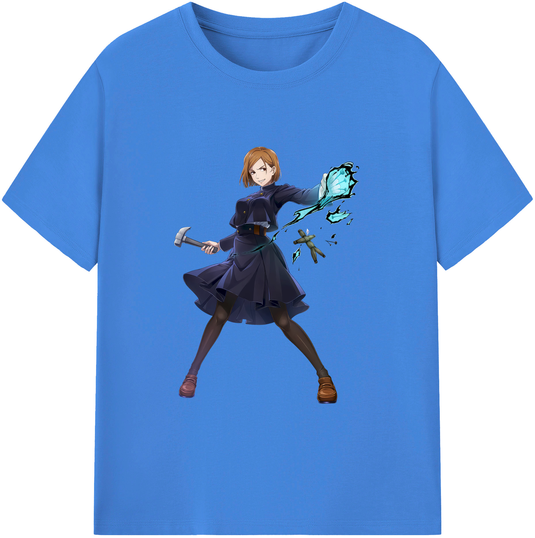 （画像用） 呪術廻戦 Jujutsu Kaisen 綿100％ メンズ半袖Tシャツ｜肌触りやわらか＆通気性