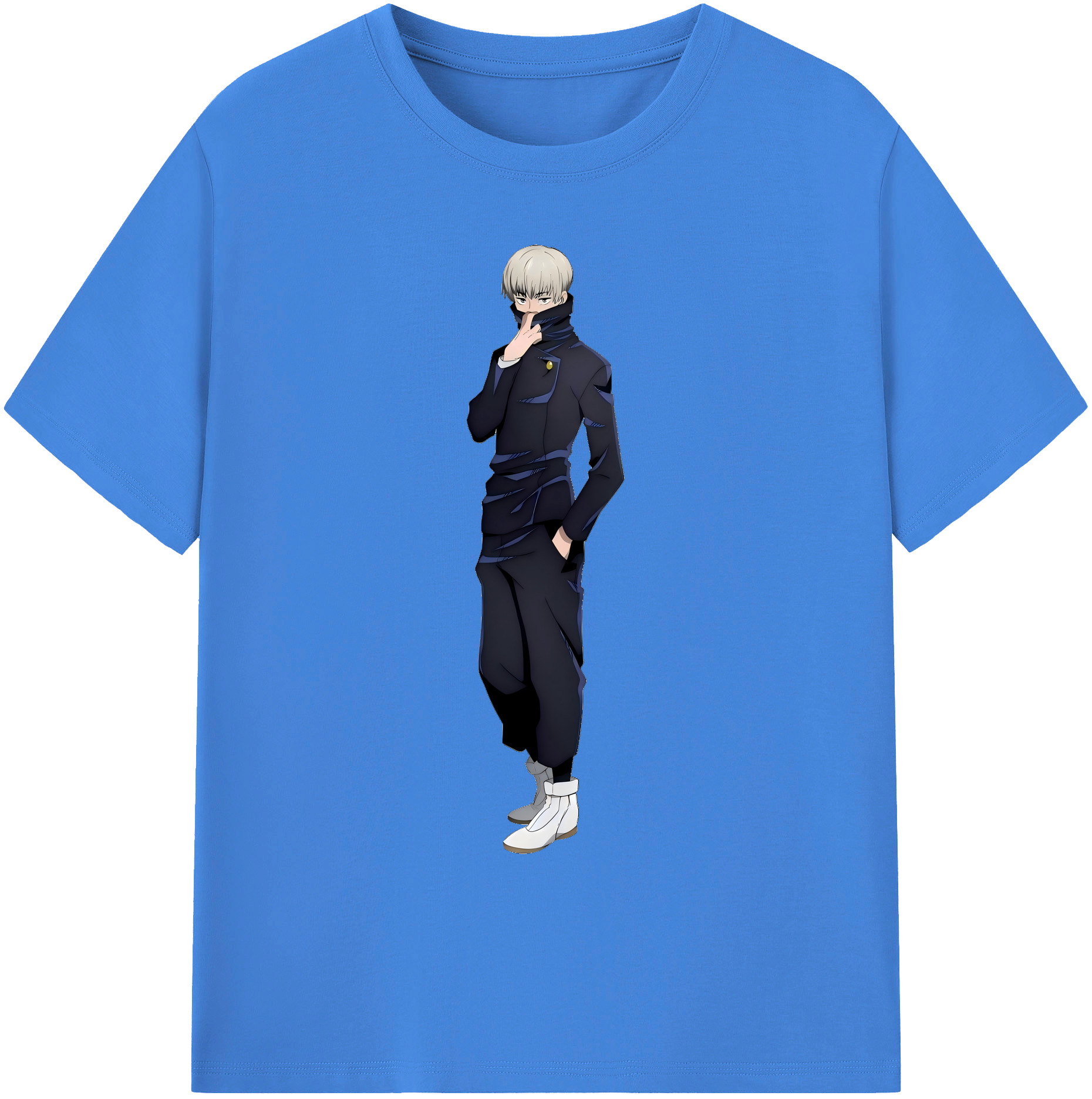 （画像用） 呪術廻戦 Jujutsu Kaisen 綿100％ メンズ半袖Tシャツ｜肌触りやわらか＆通気性