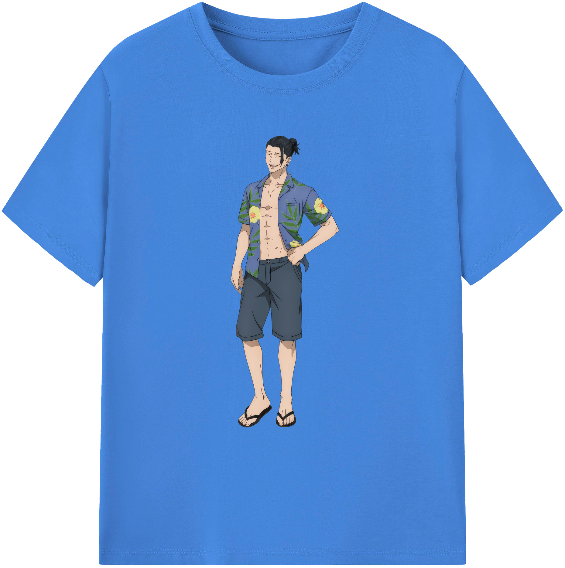 （画像用） 呪術廻戦 Jujutsu Kaisen 綿100％ メンズ半袖Tシャツ｜肌触りやわらか＆通気性