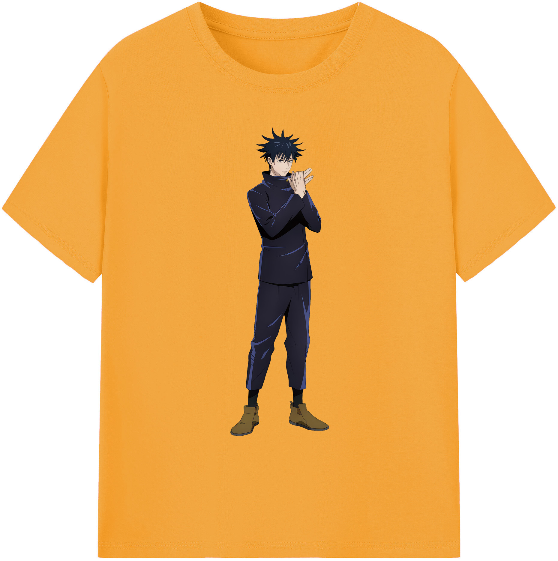 （画像用） 呪術廻戦 Jujutsu Kaisen 綿100％ メンズ半袖Tシャツ｜肌触りやわらか＆通気性